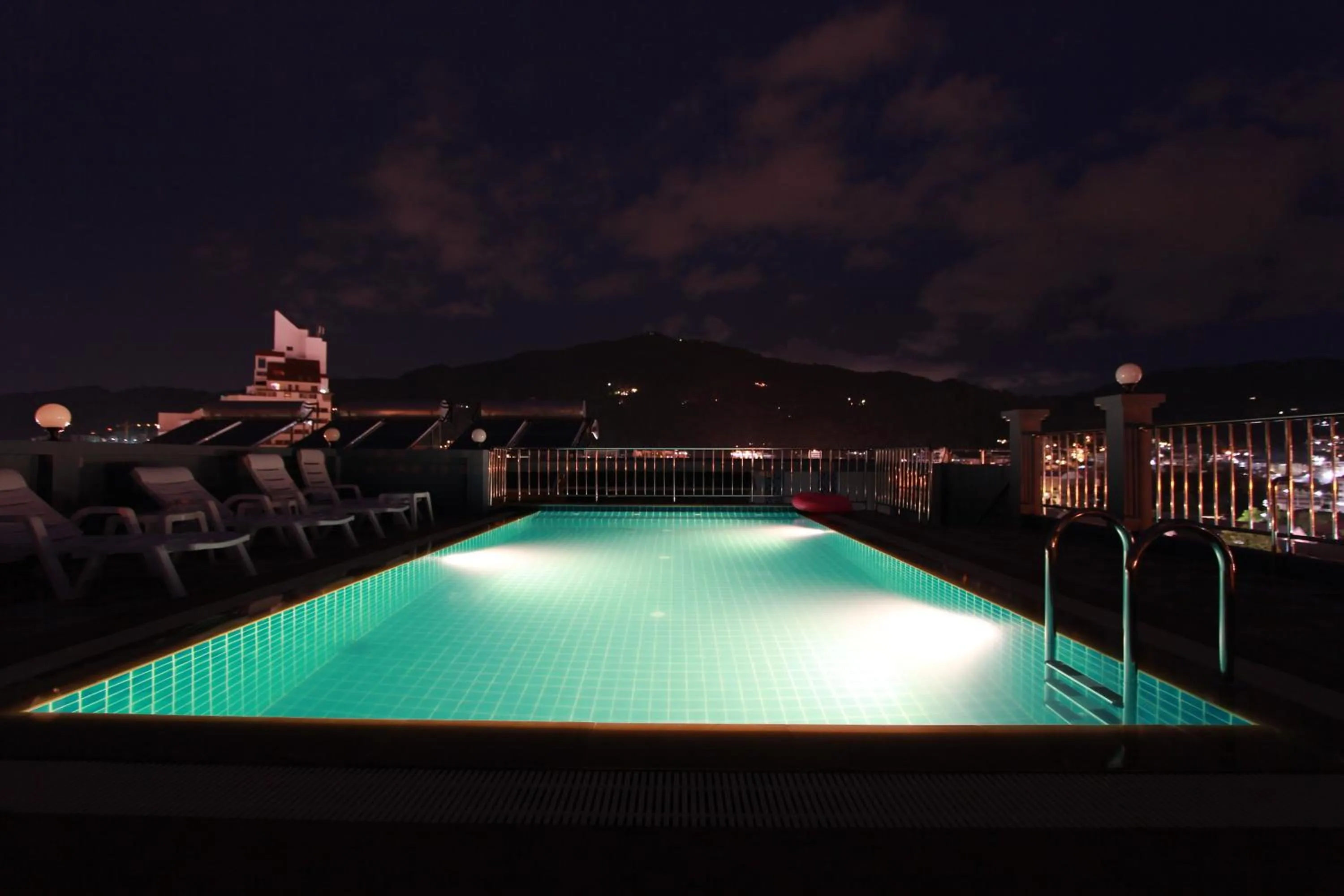 Swimming pool in The Crystal Beach Hotel