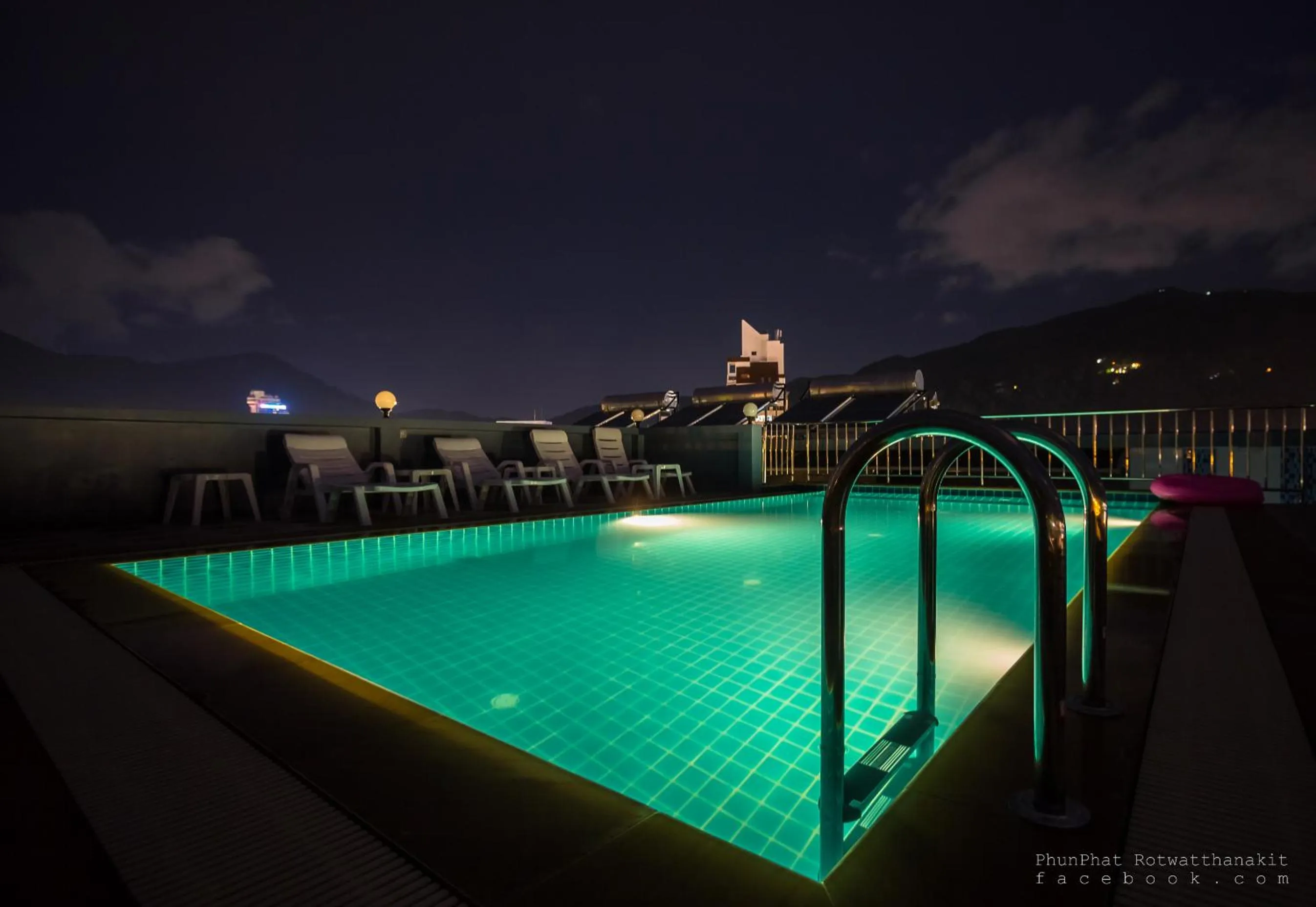 Swimming pool in The Crystal Beach Hotel