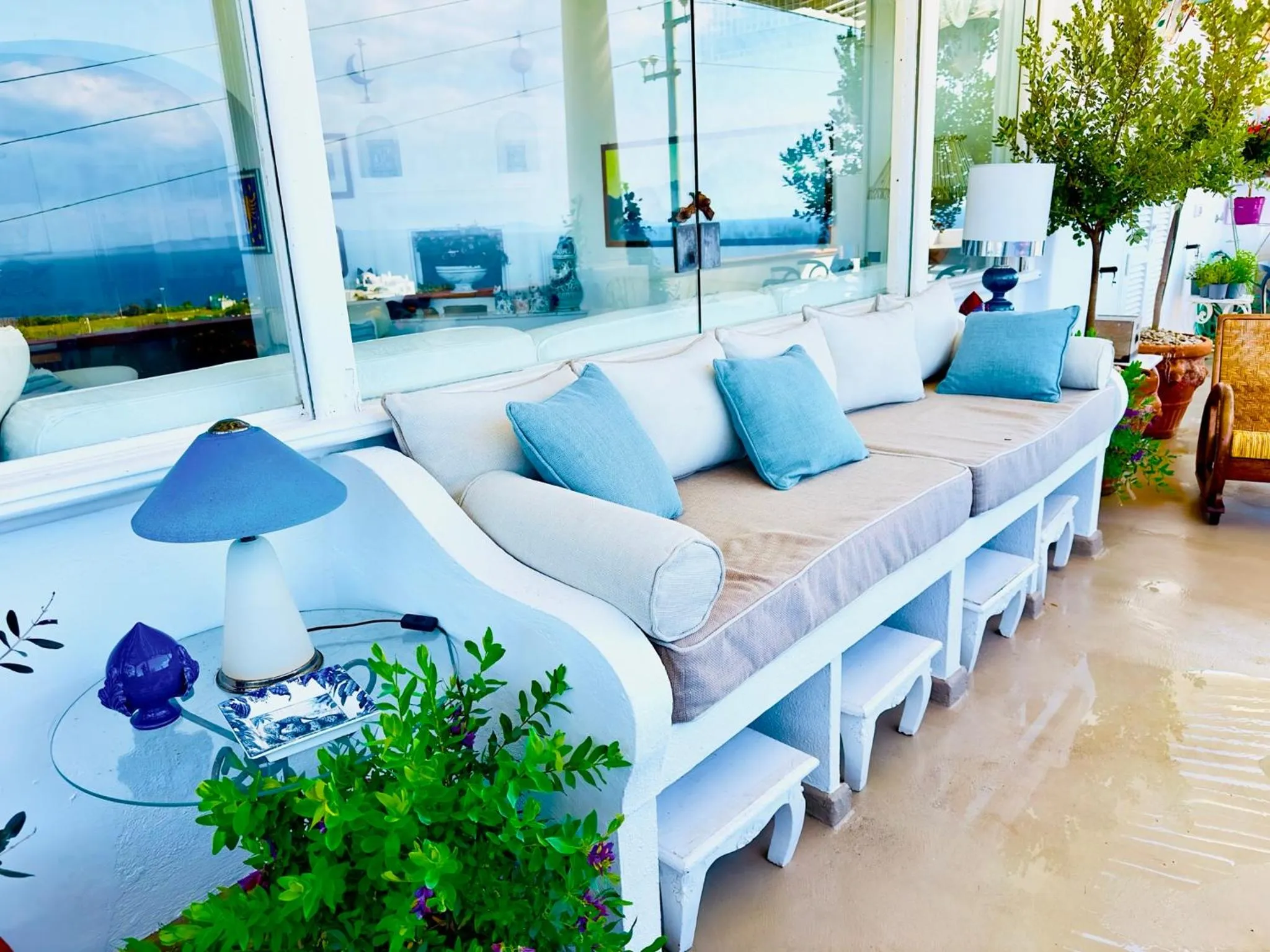 Balcony/Terrace in Scala Fenicia 14 by CapriRooms