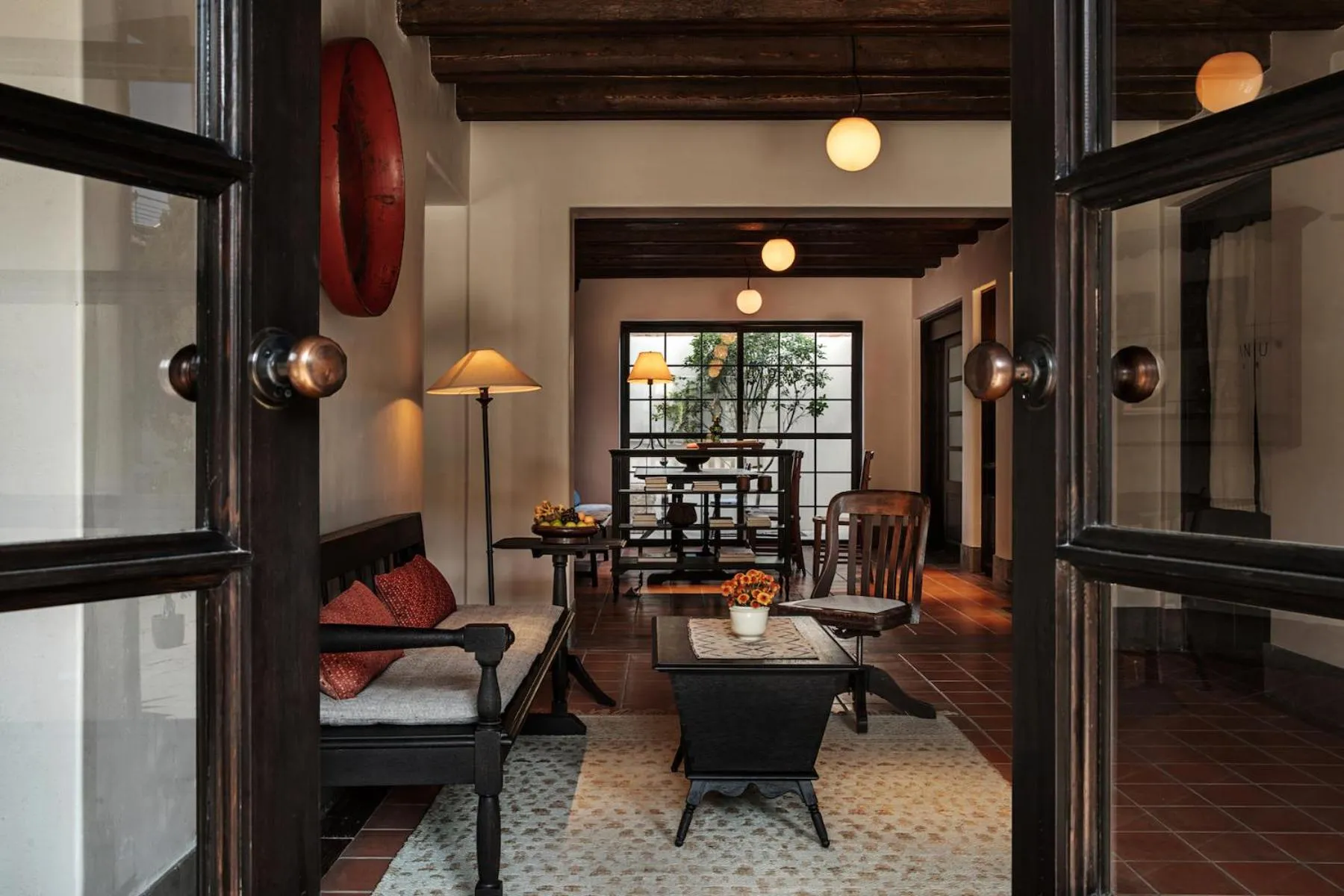 Living room in Dali Ancient Town Anyu Hotel