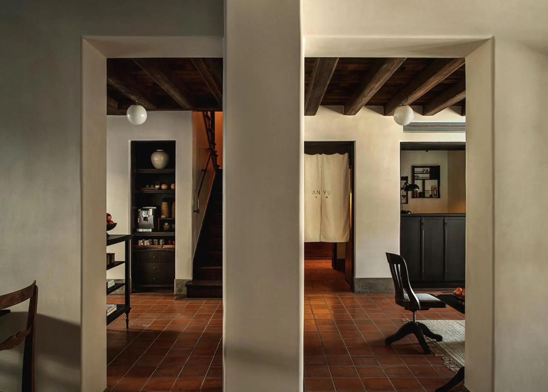 Lobby or reception in Dali Ancient Town Anyu Hotel