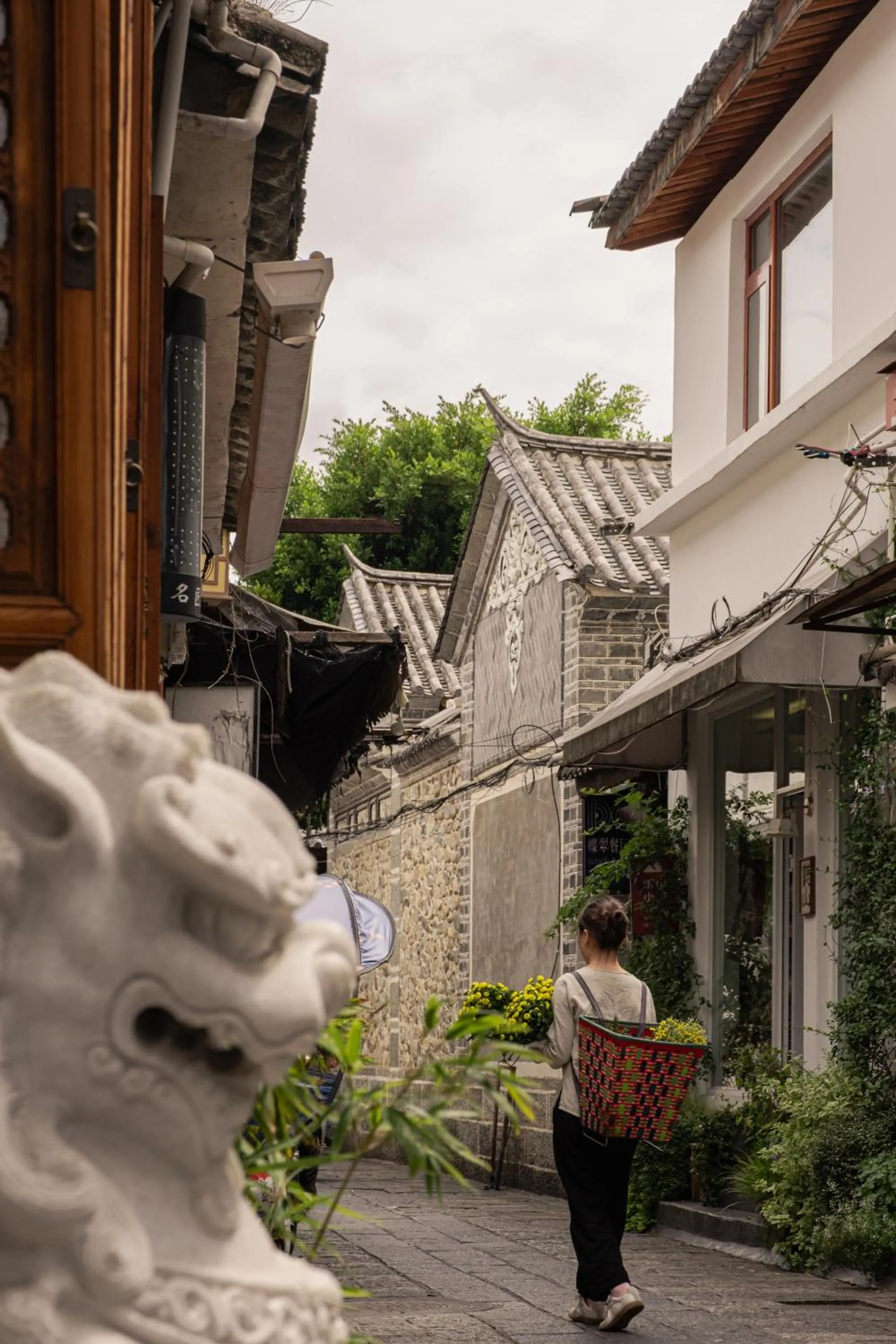 Day in Dali Ancient Town Anyu Hotel