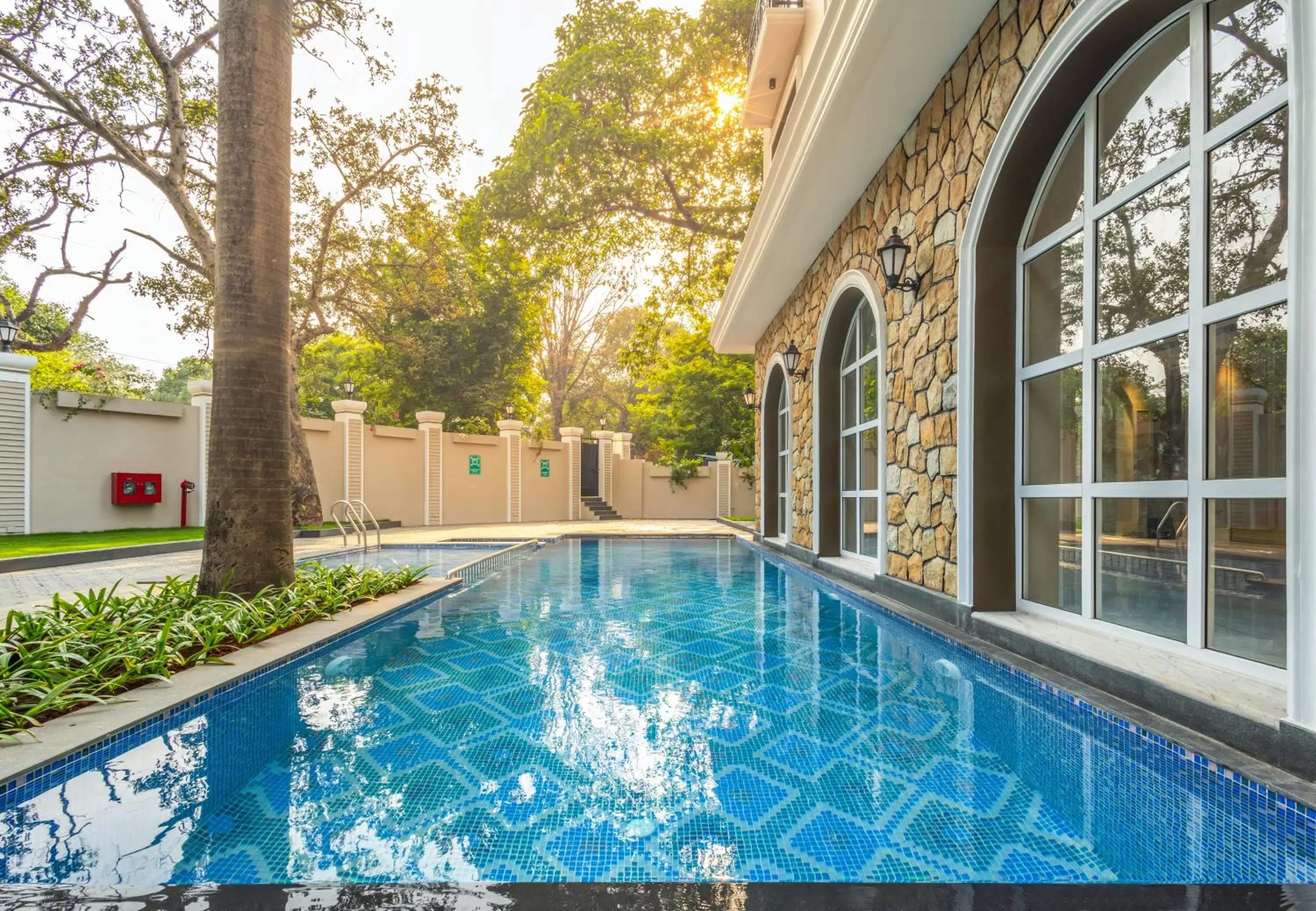 Swimming pool in Enrise by Sayaji Lonavala