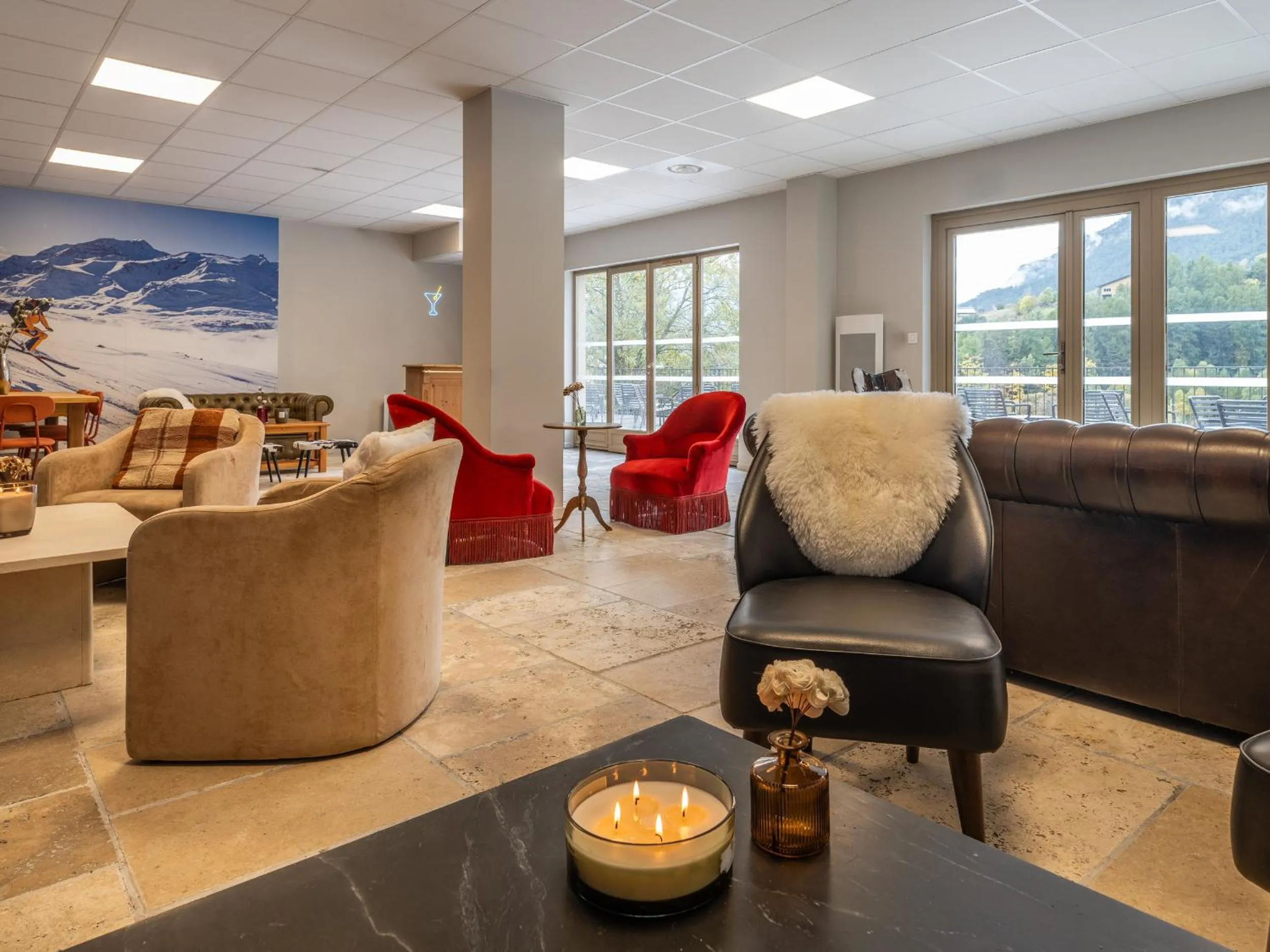 Seating area in Les Terrasses de Termignon - Val-Cenis