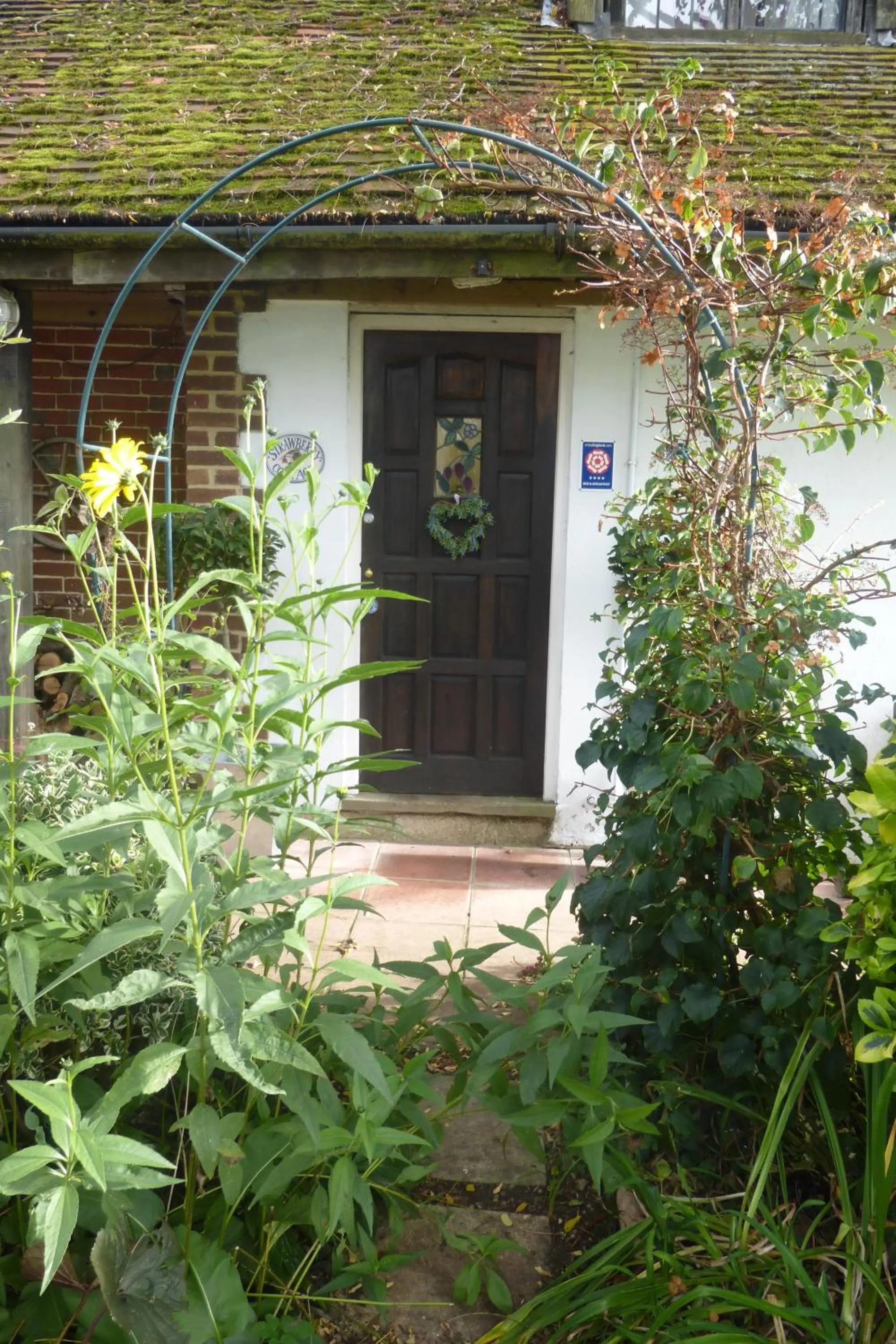 Facade/entrance in Strawberry Cottage B&B