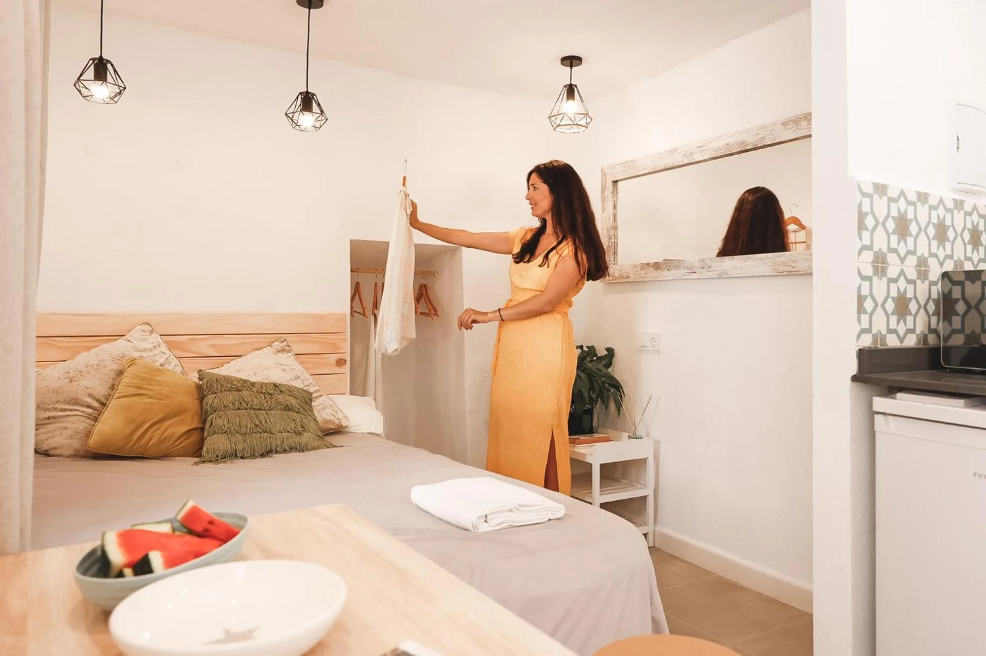 Bathroom, Bed in La Cocotera Boutique Hostel & Coworking