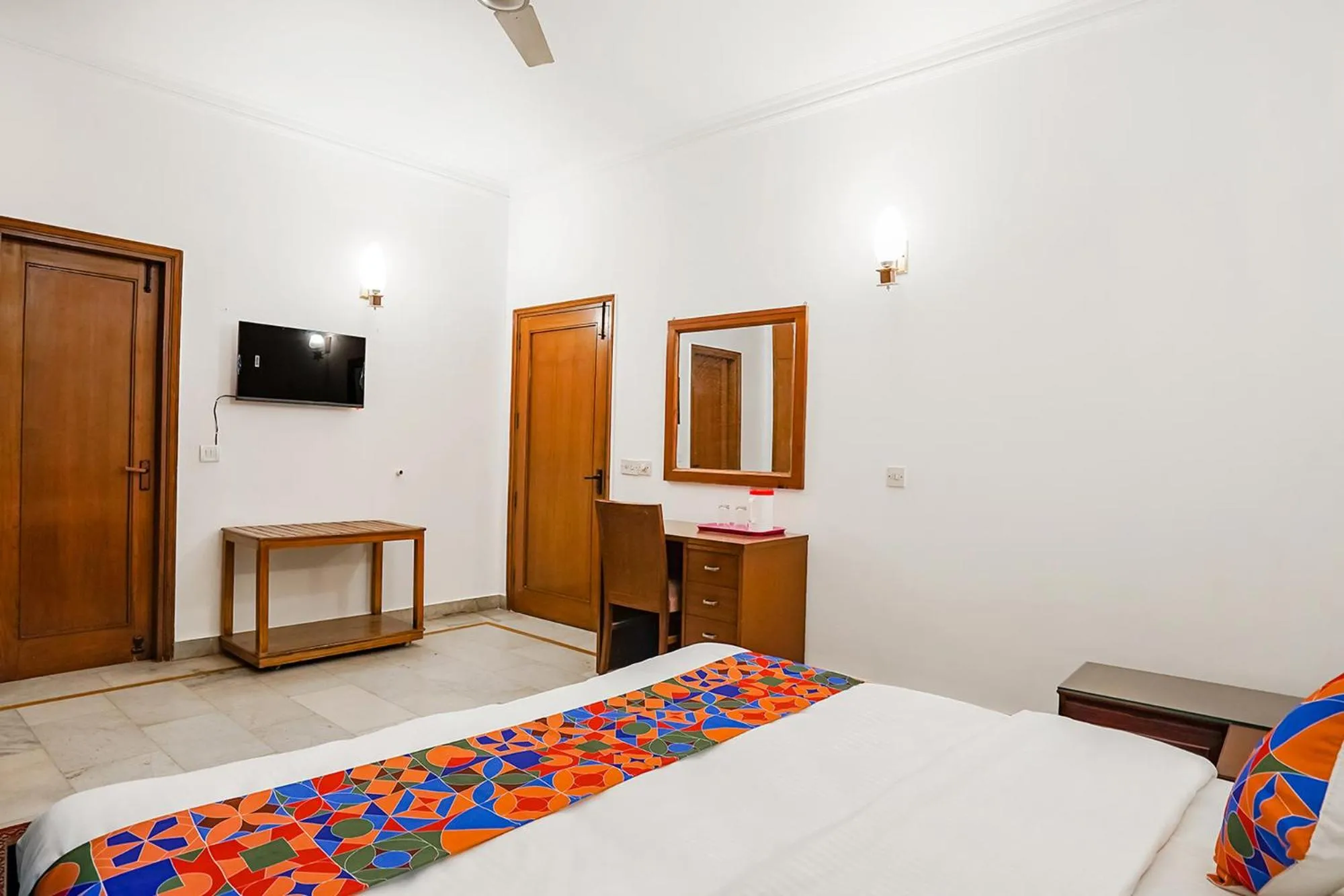 Bed in FabHotel Goodwill Homes