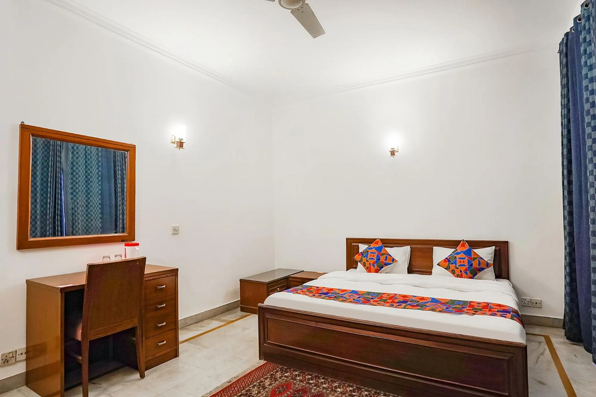 Bed in FabHotel Goodwill Homes