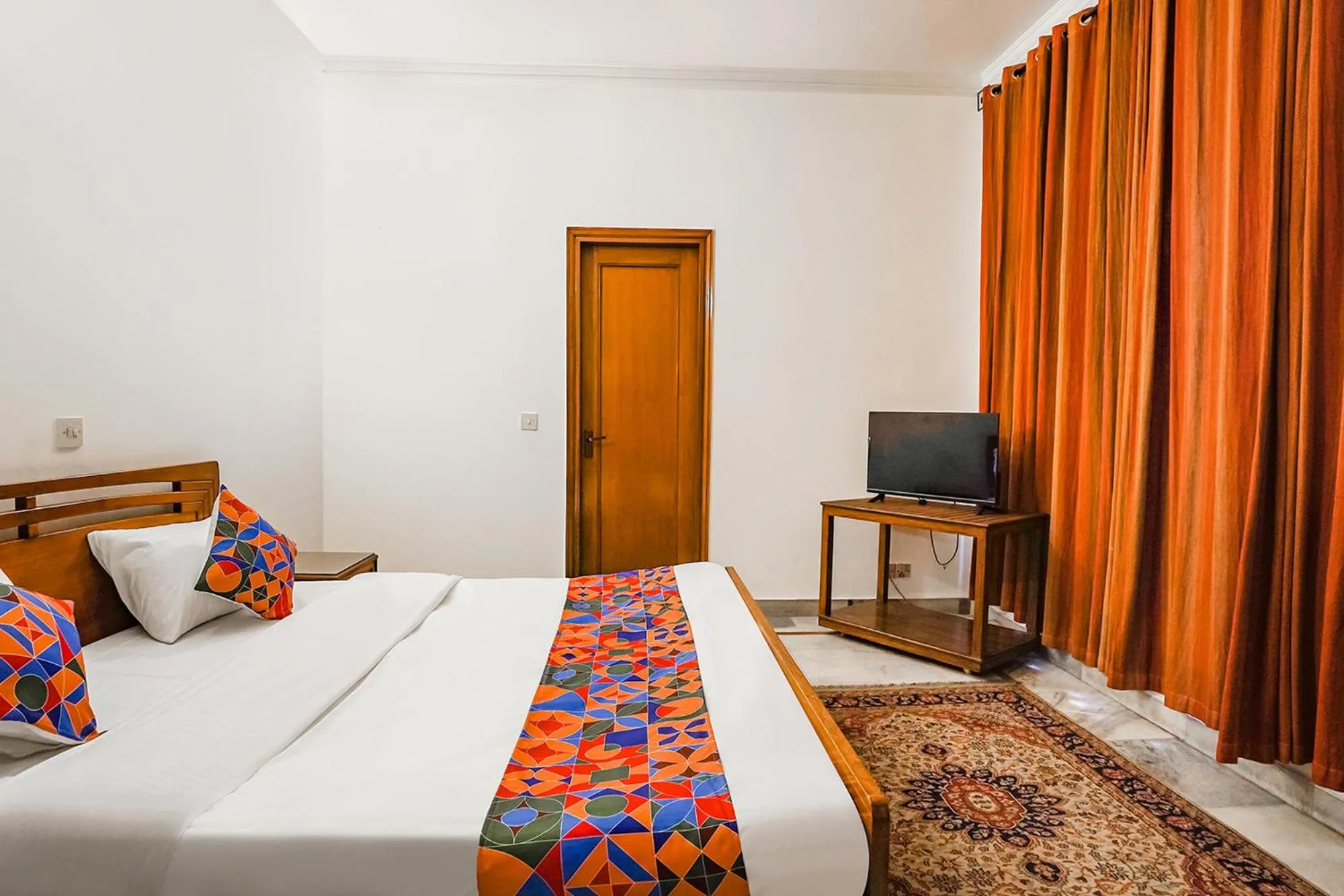 Bed in FabHotel Goodwill Homes