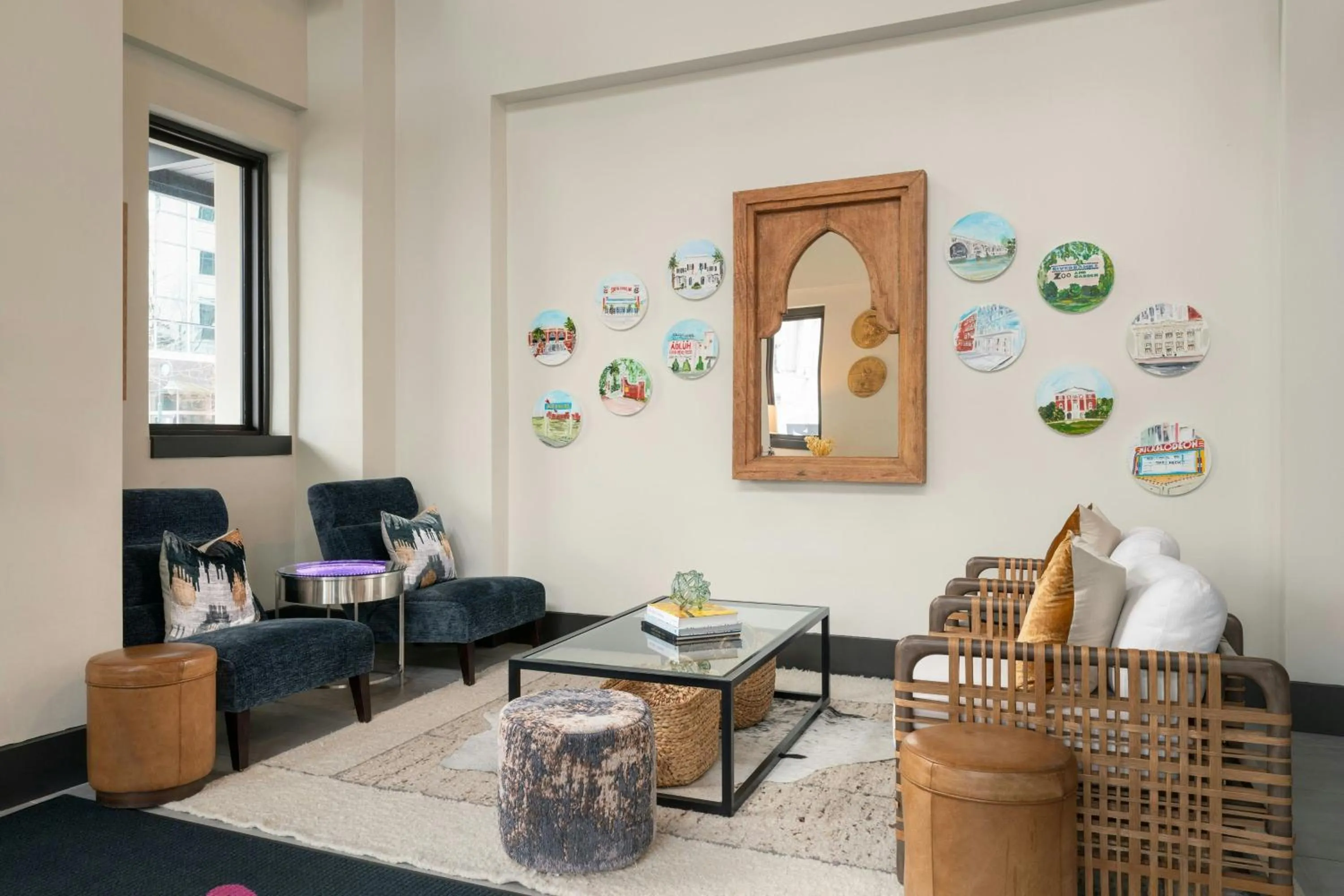 Lobby or reception in Moxy Columbia Downtown