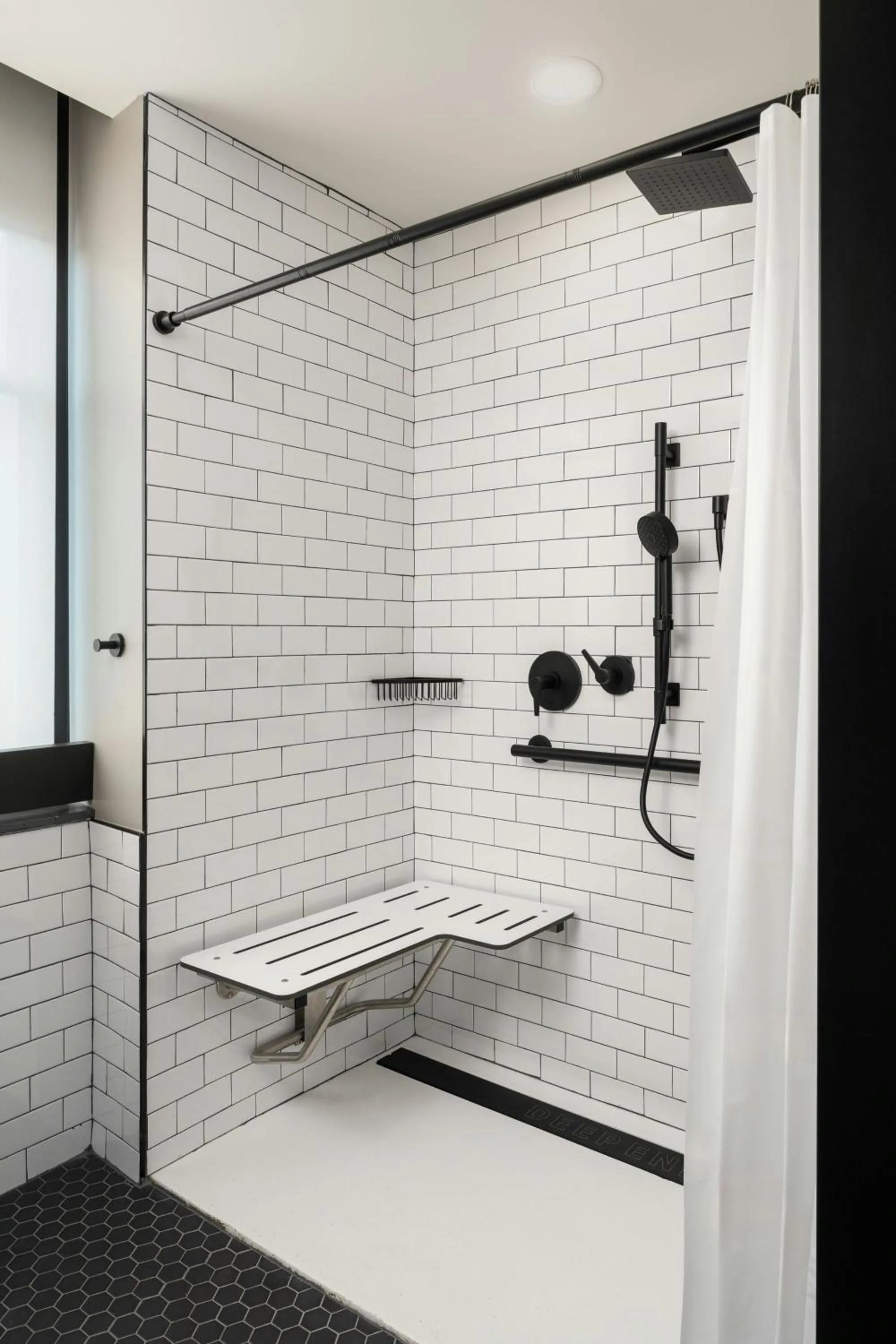 Bathroom in Moxy Columbia Downtown