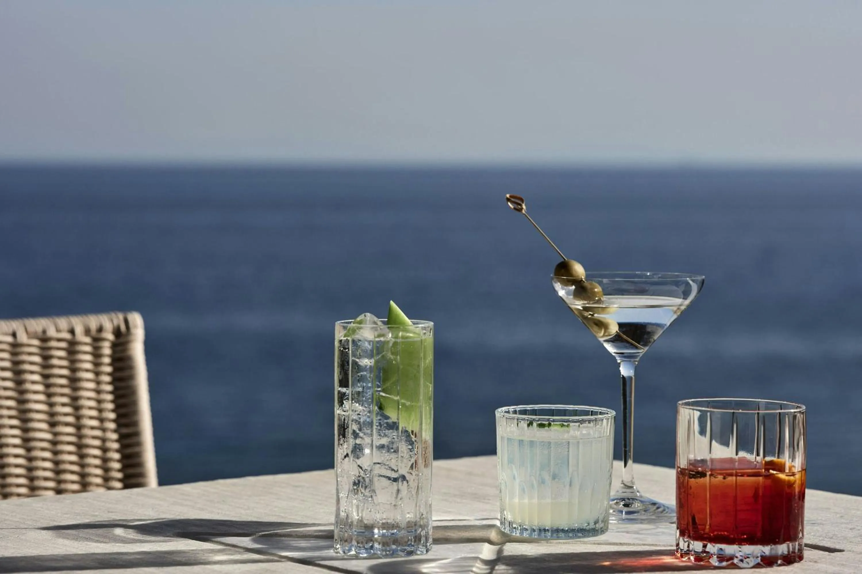 Swimming pool in Odera, Tinos, Autograph Collection