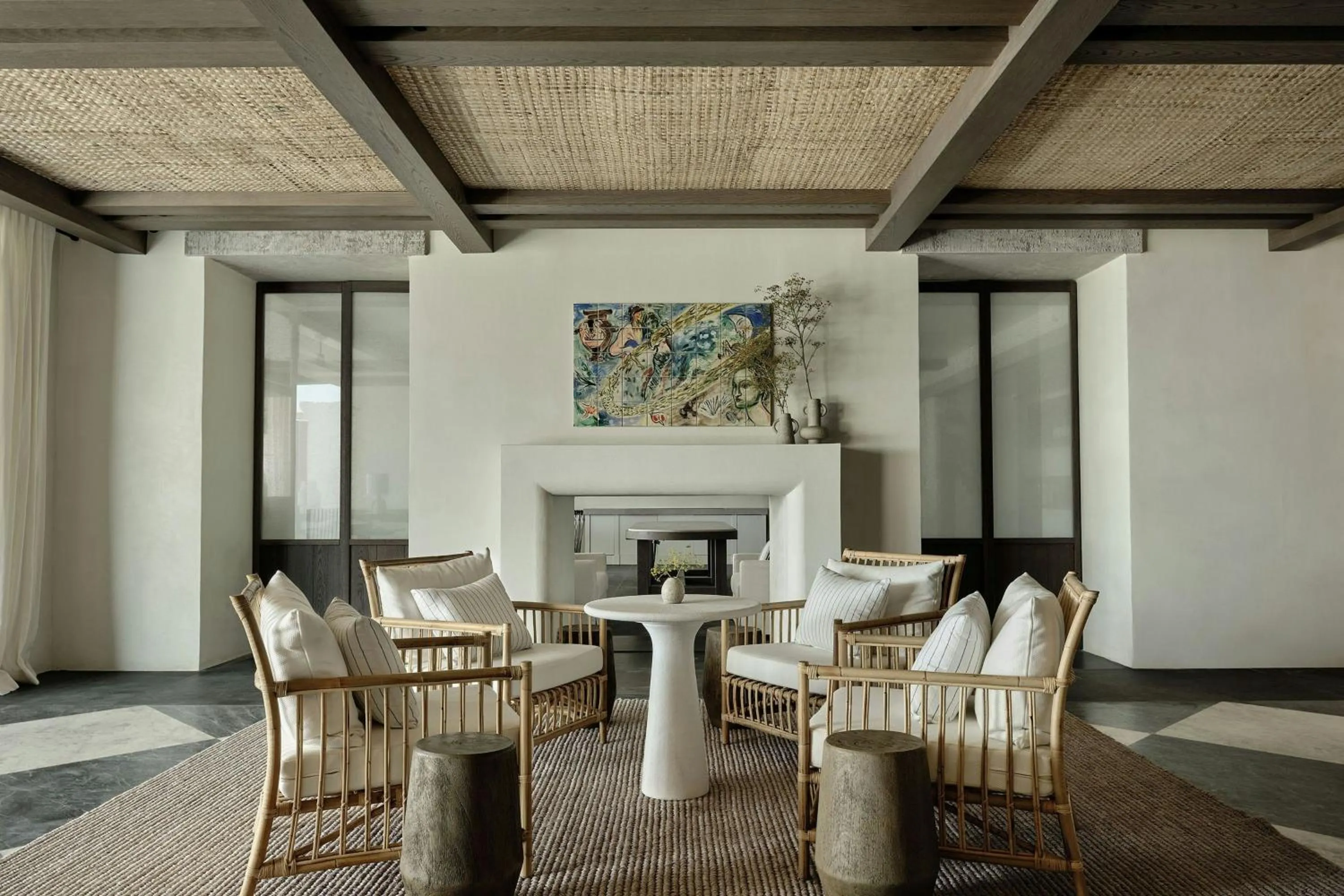 Lounge or bar in Odera, Tinos, Autograph Collection