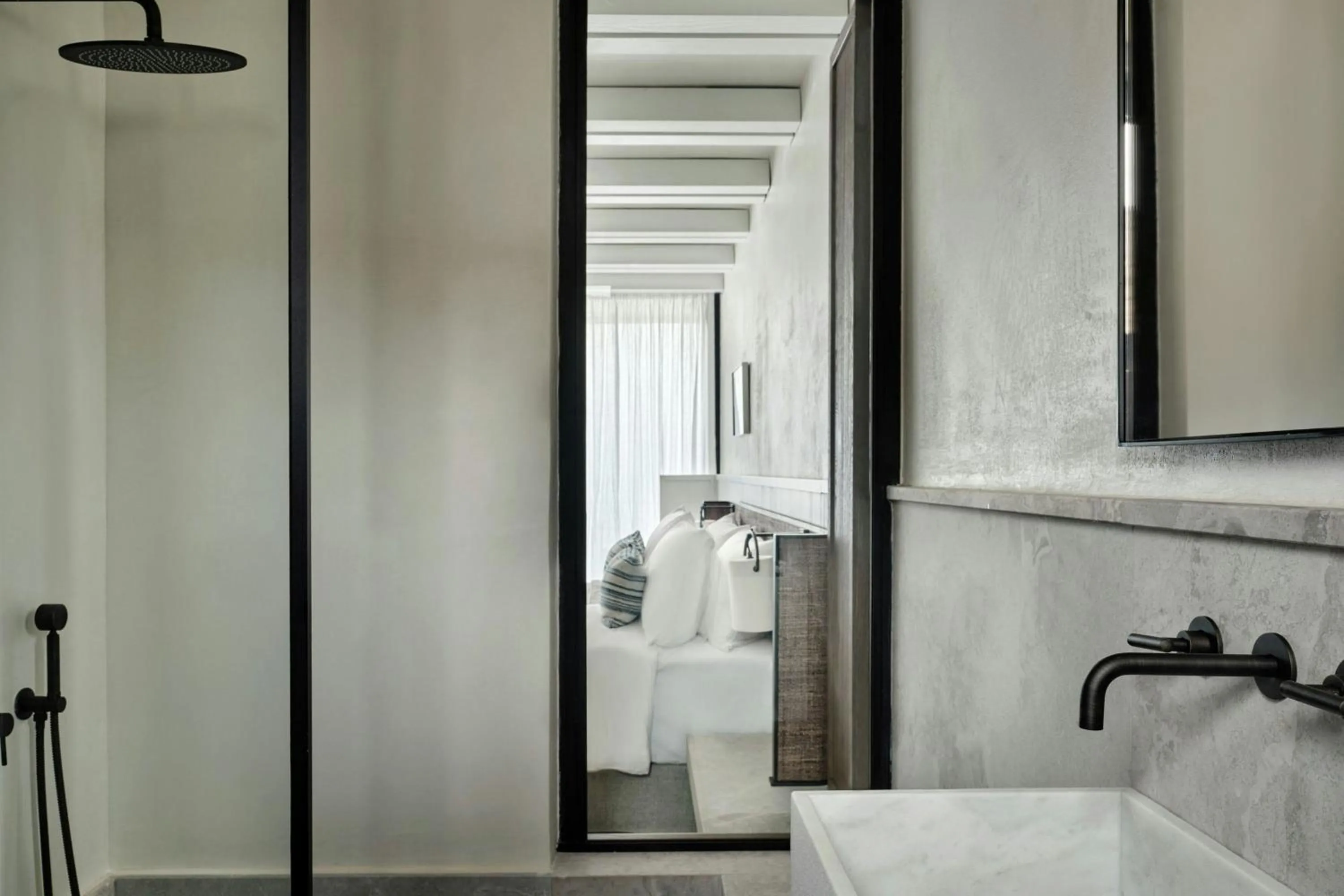 Bathroom, Bed in Odera, Tinos, Autograph Collection