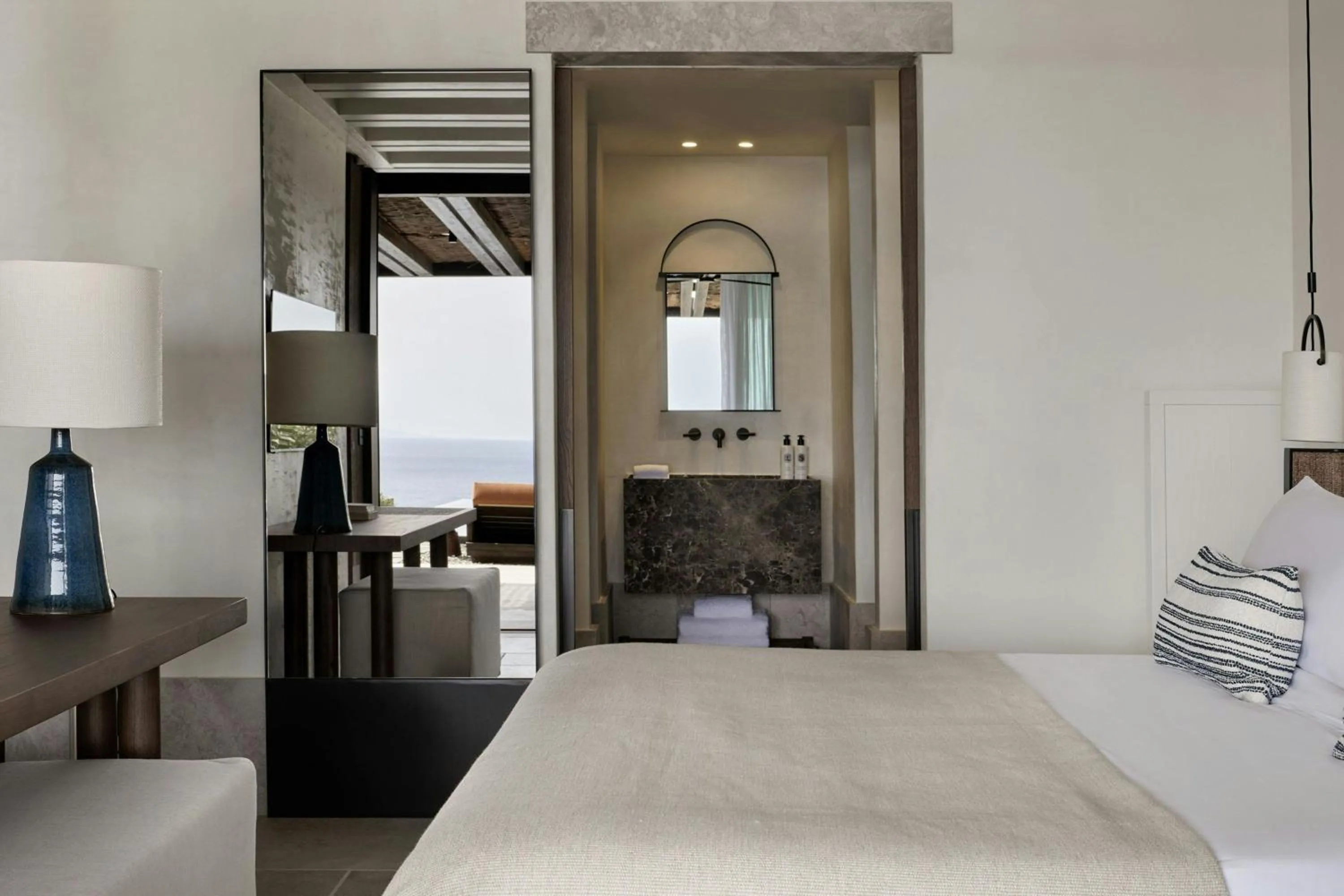 Swimming pool, Bed in Odera, Tinos, Autograph Collection