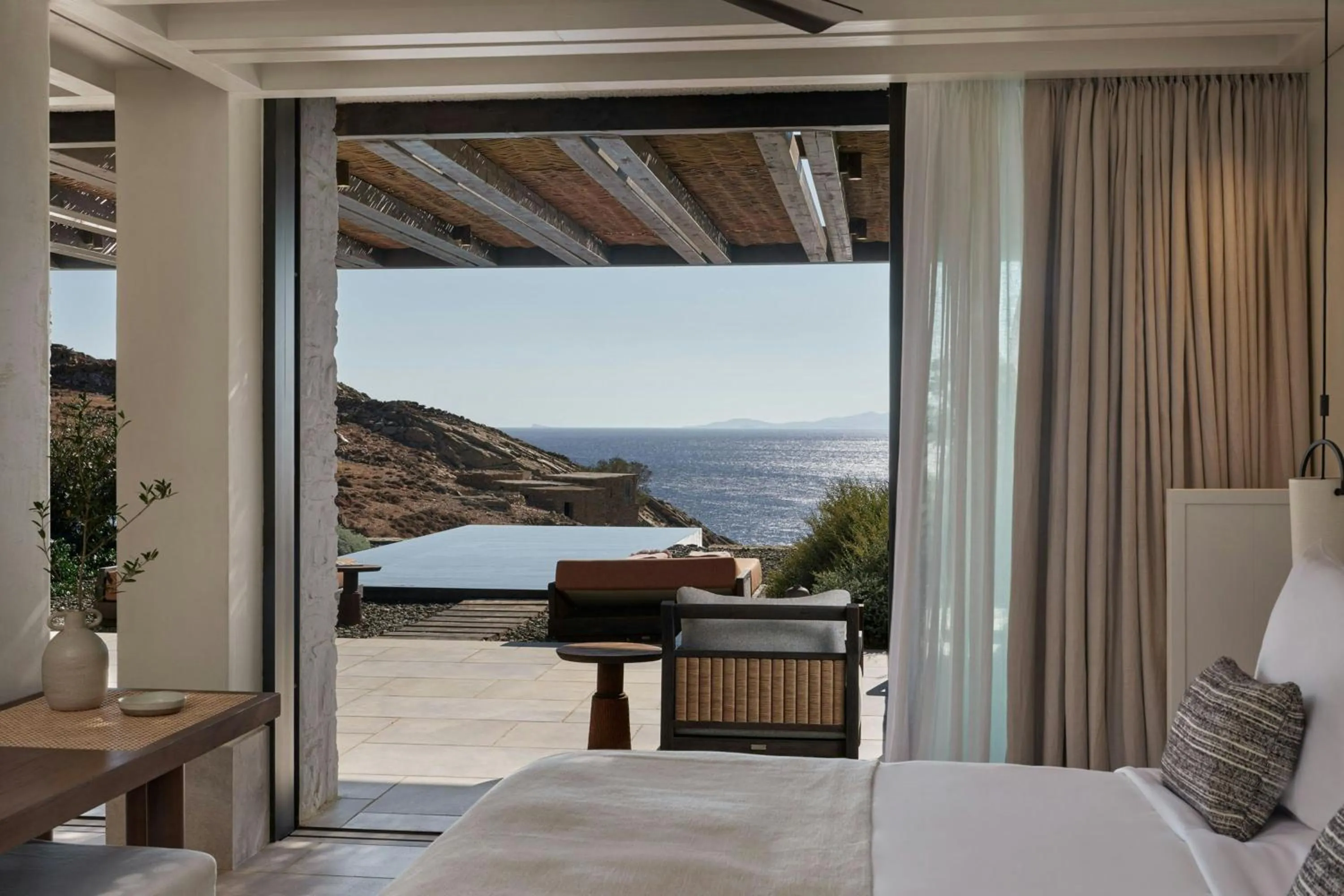 Photo of the whole room, Bed in Odera, Tinos, Autograph Collection