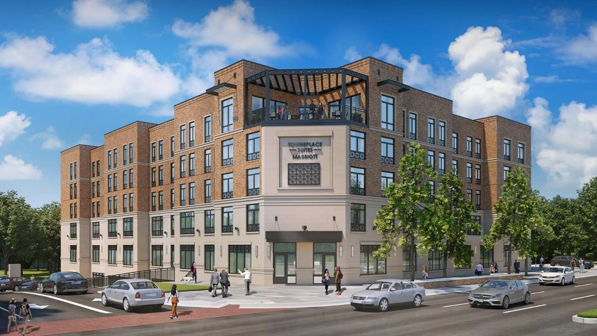 Property building in TownePlace Suites by Marriott Memphis Germantown