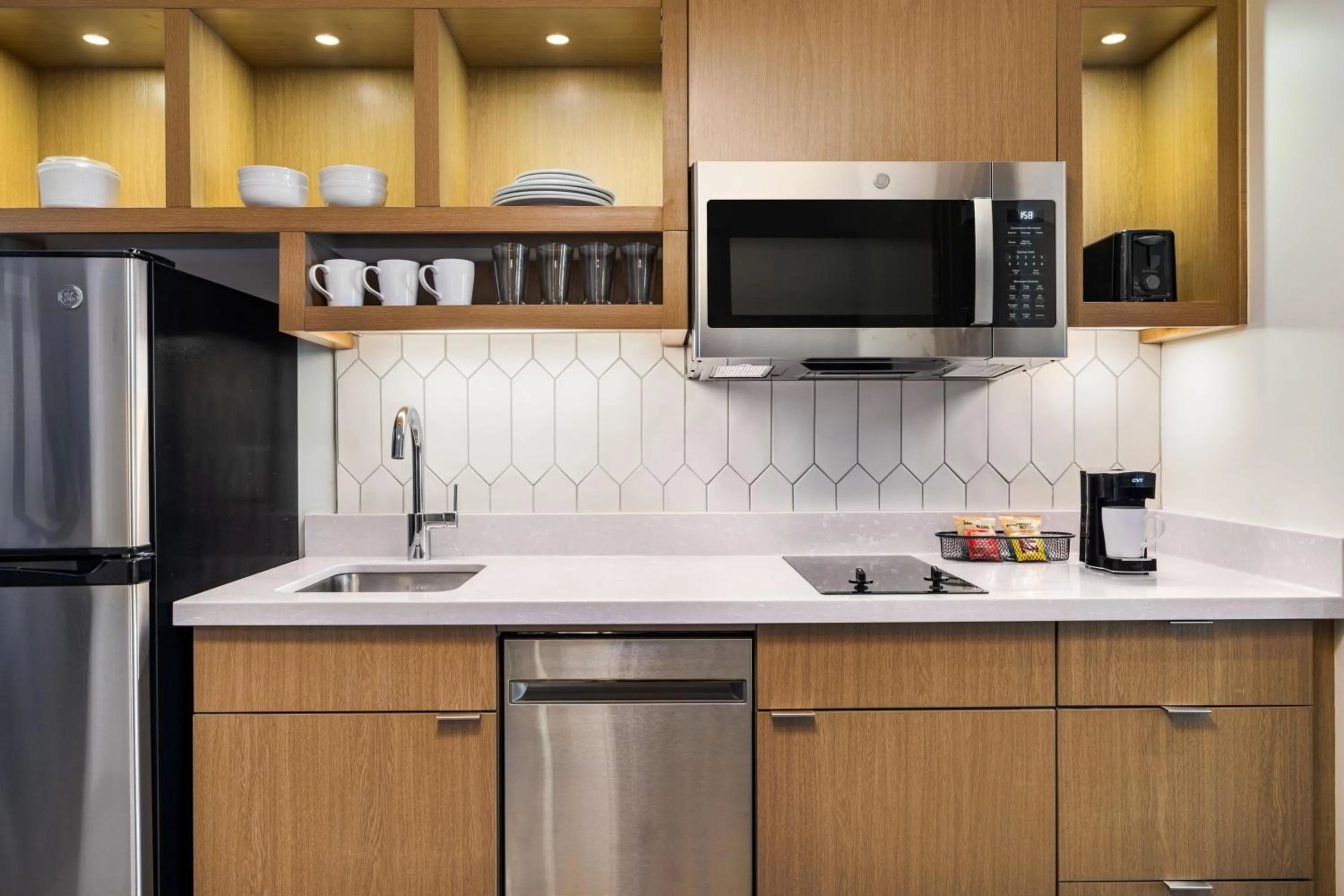 Kitchen or kitchenette in TownePlace Suites by Marriott Memphis Germantown