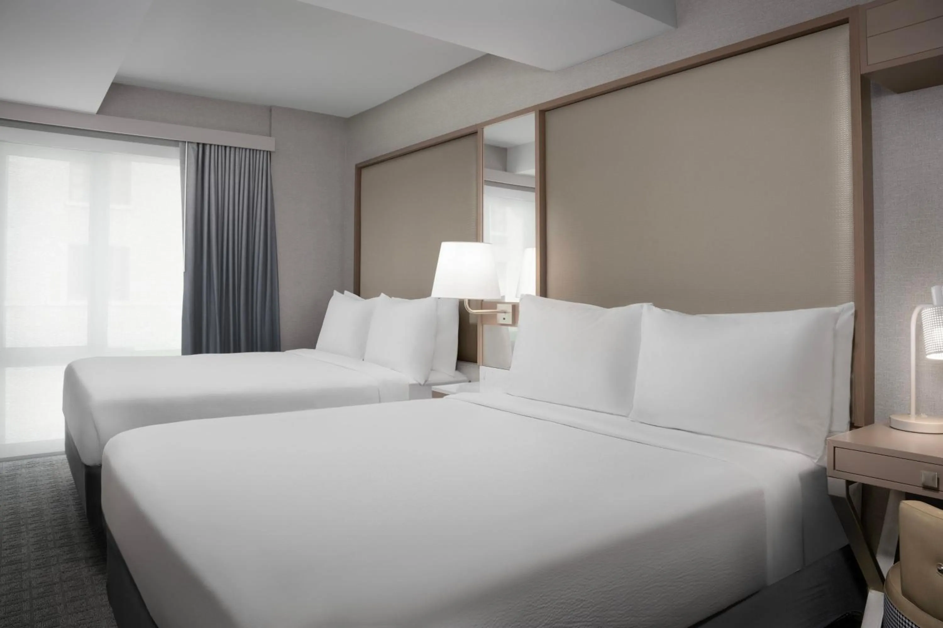 Bedroom, Bed in SpringHill Suites by Marriott New York Manhattan Times Square