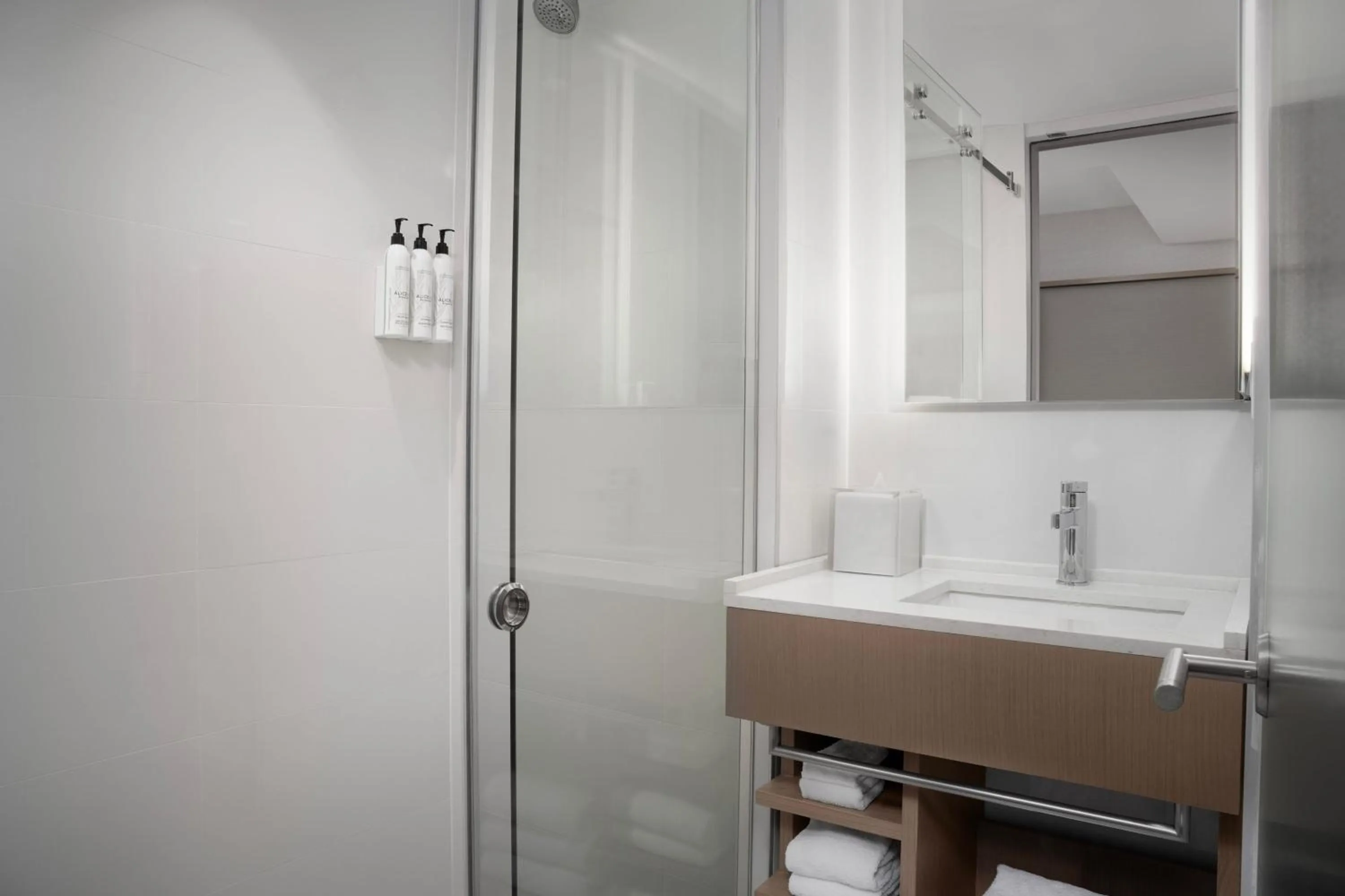 Bathroom in SpringHill Suites by Marriott New York Manhattan Times Square