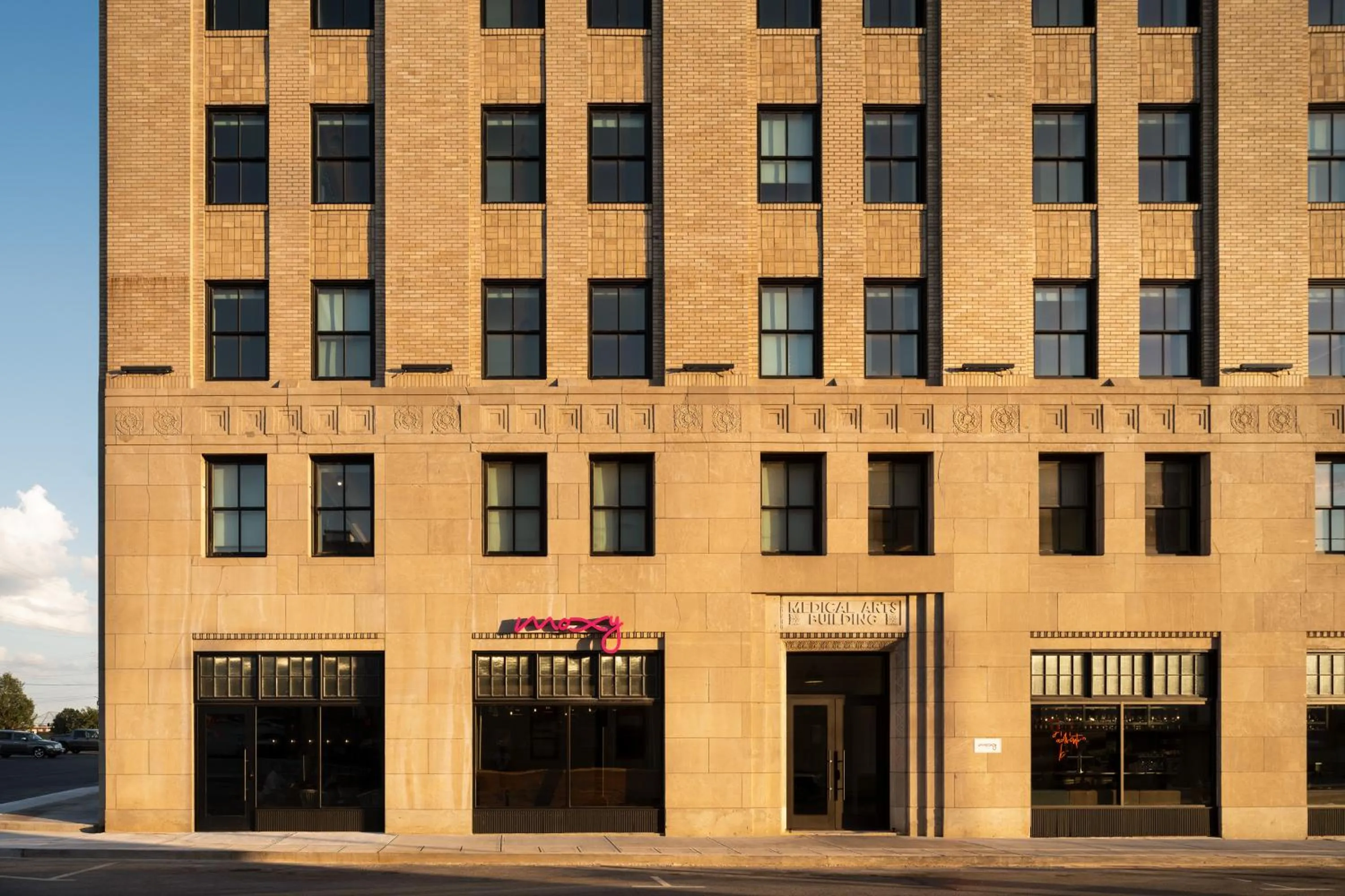 Property building in Moxy Springfield Downtown