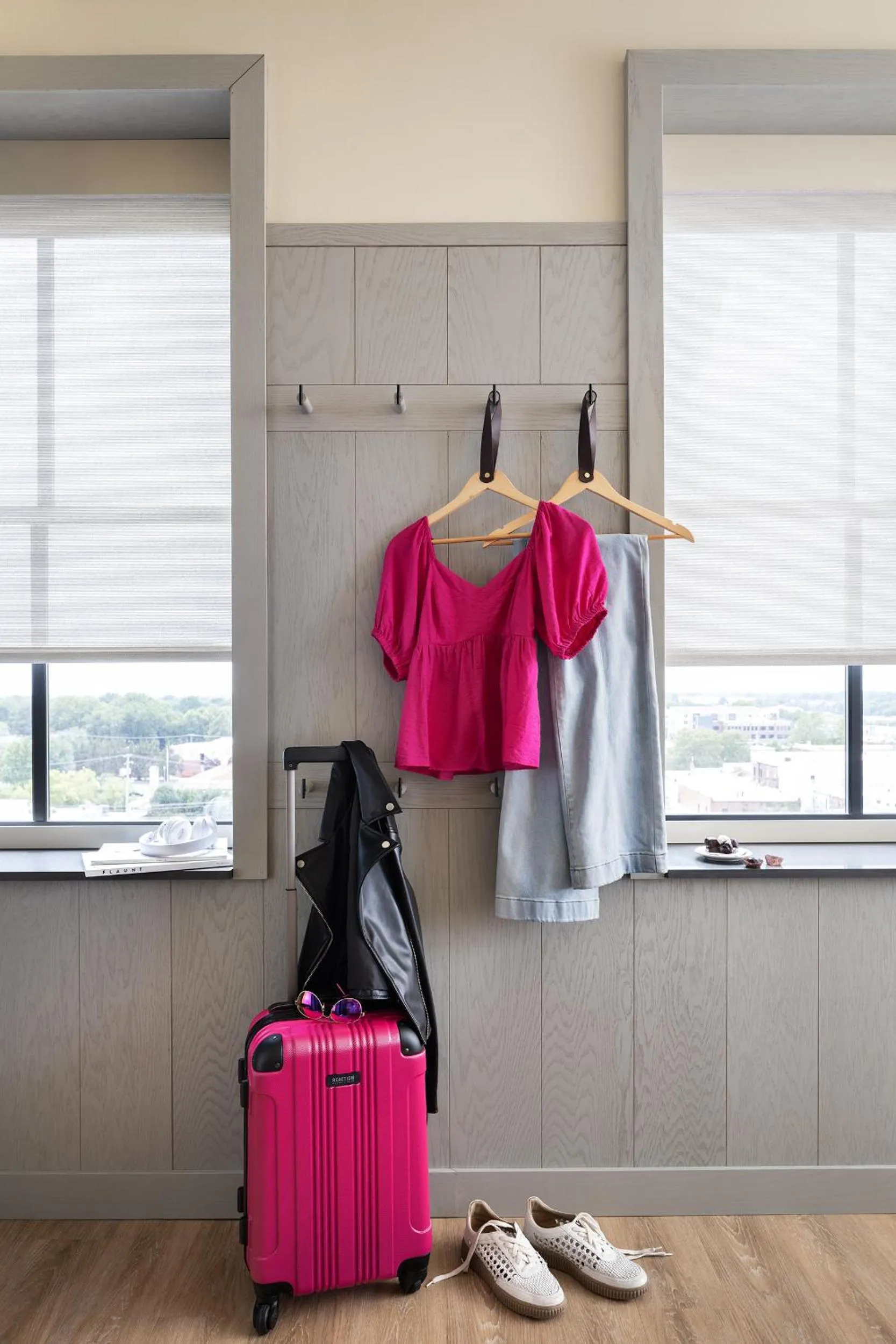 Decorative detail in Moxy Springfield Downtown