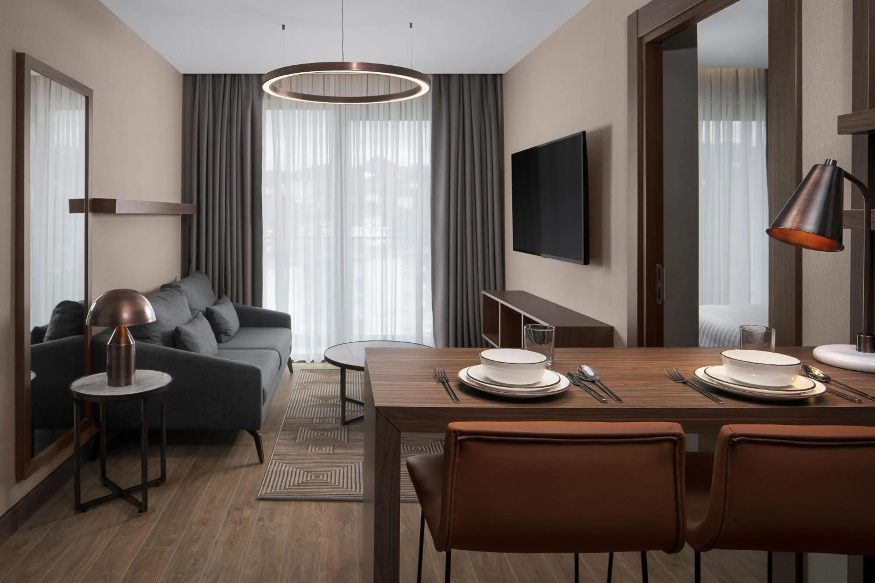 Living room in Residence Inn by Marriott Trabzon