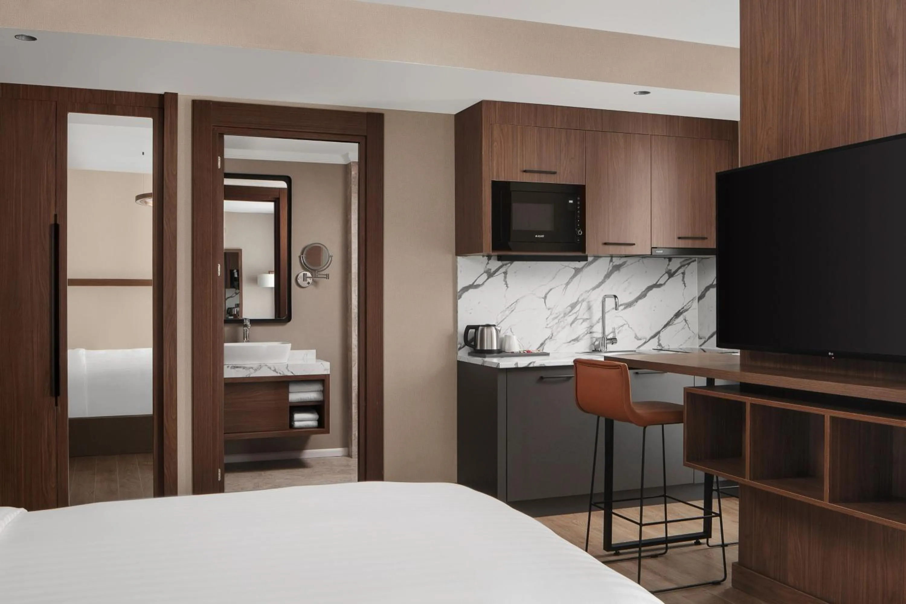 Photo of the whole room, Bed in Residence Inn by Marriott Trabzon