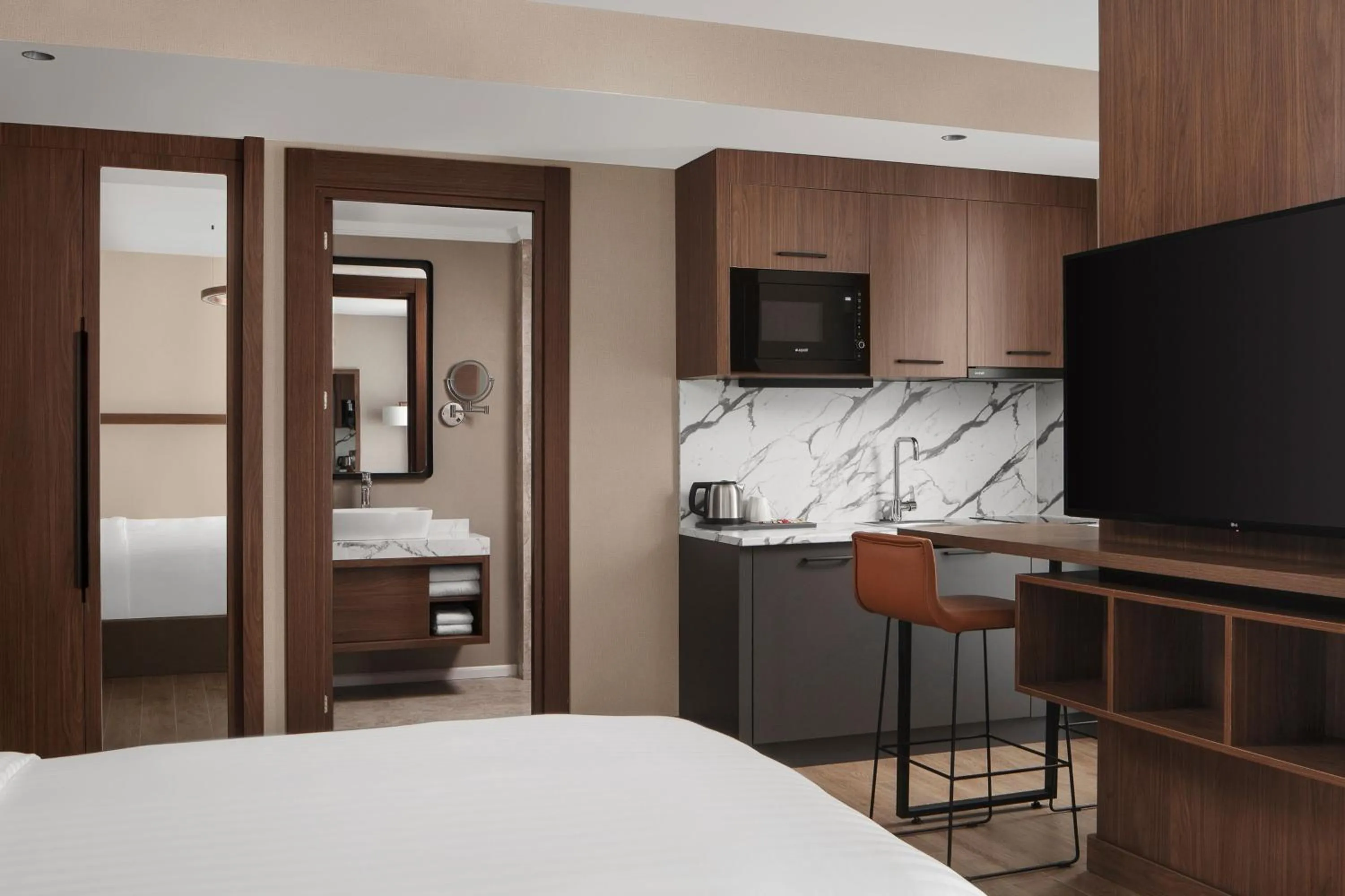 Photo of the whole room, Bed in Residence Inn by Marriott Trabzon