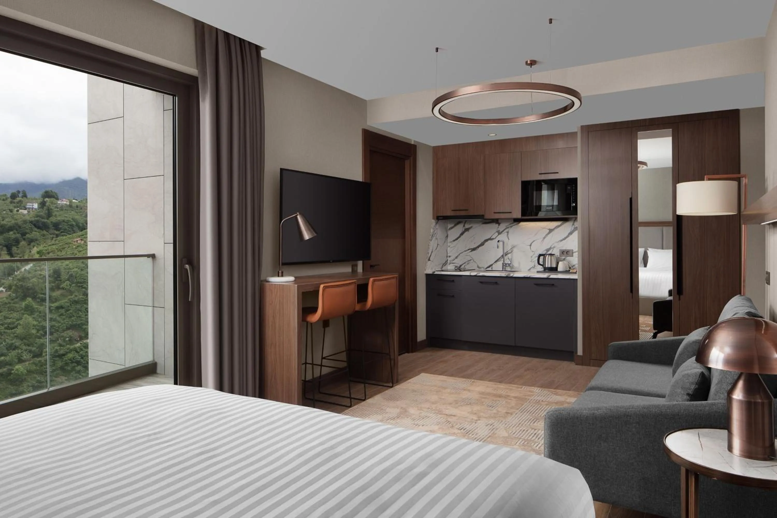 Photo of the whole room, Bed in Residence Inn by Marriott Trabzon