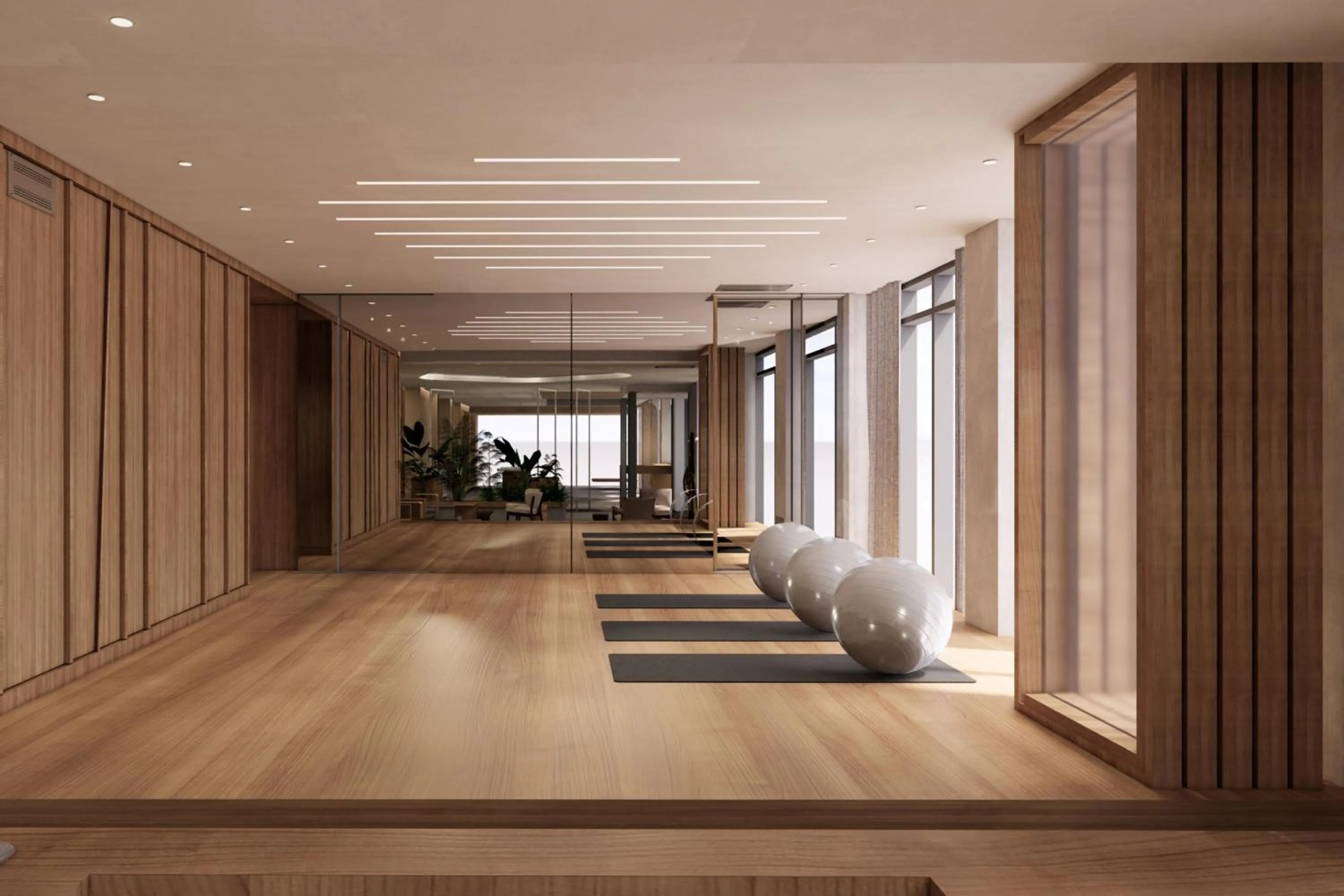 Fitness centre/facilities in Element by Westin Wroclaw