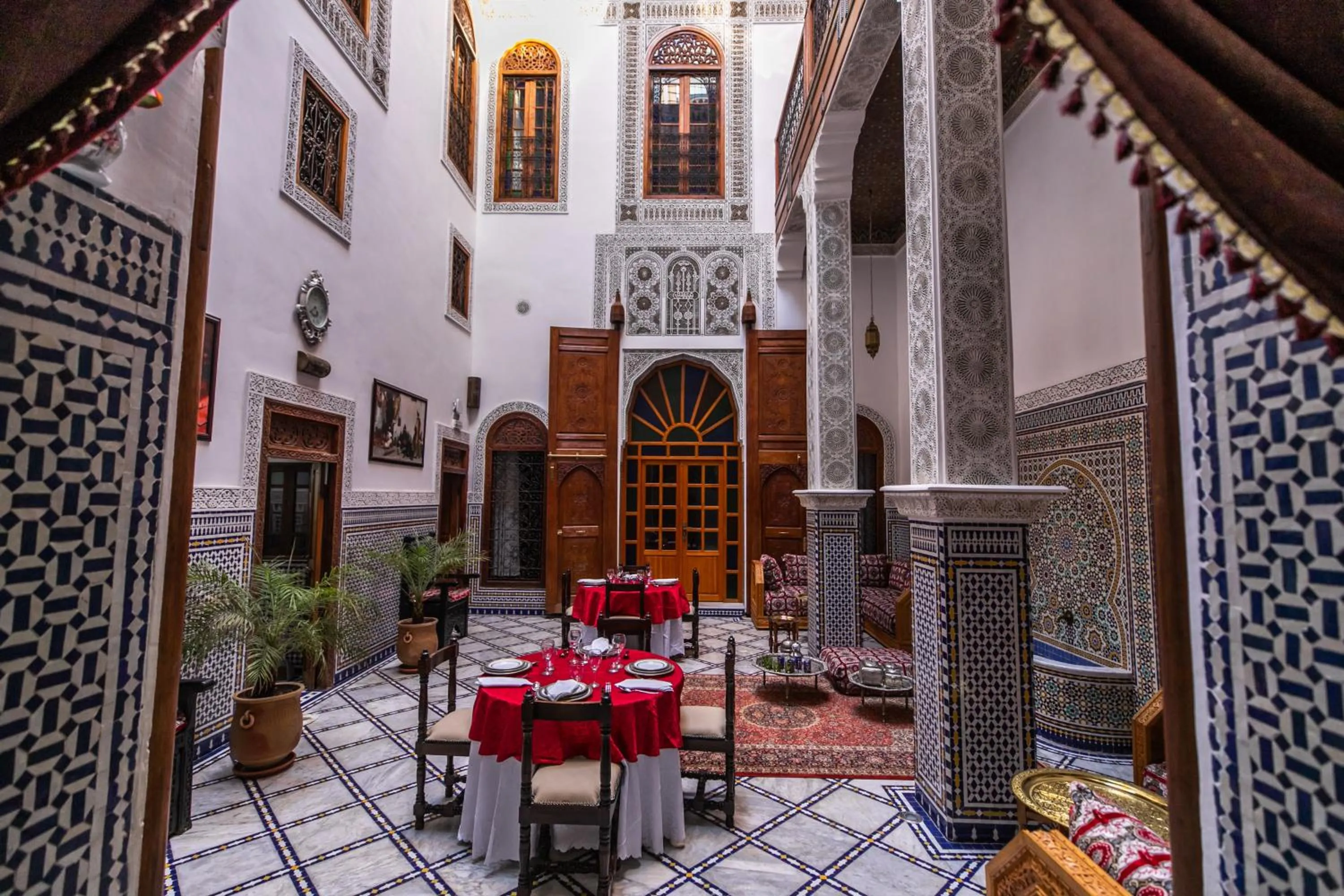 Patio in Riad Jamal