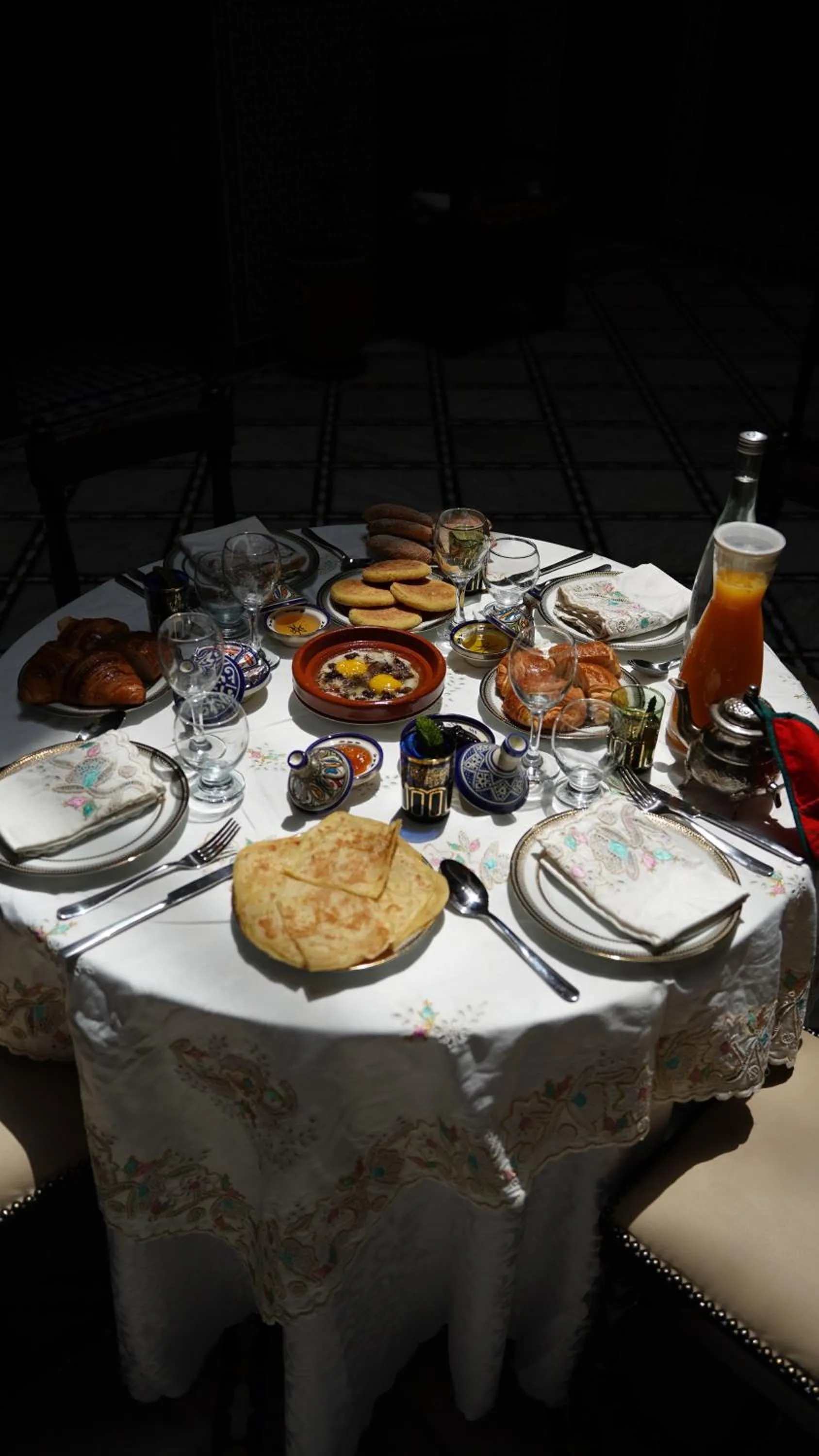 Breakfast in Riad Jamal