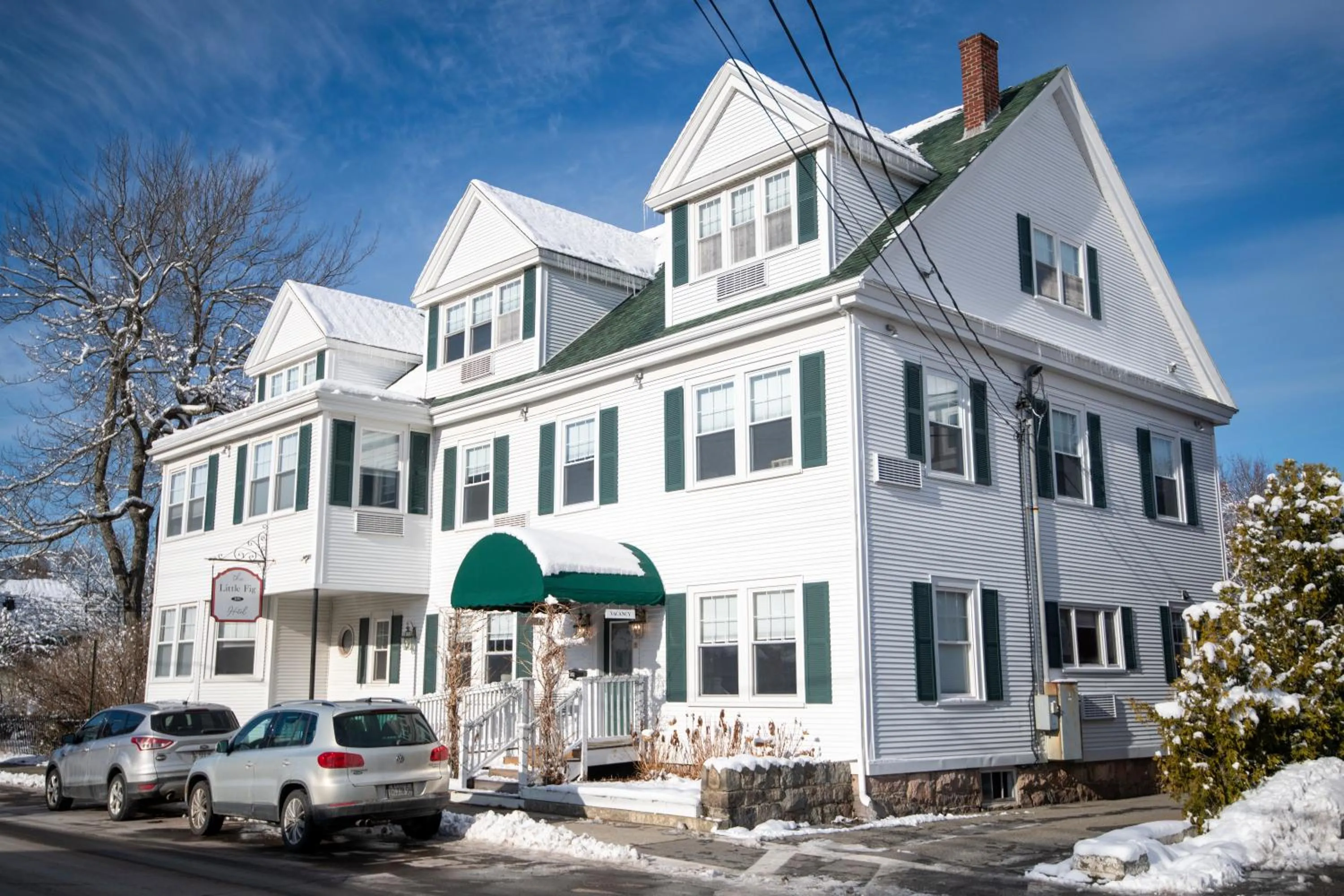 Facade/entrance in Little Fig Hotel
