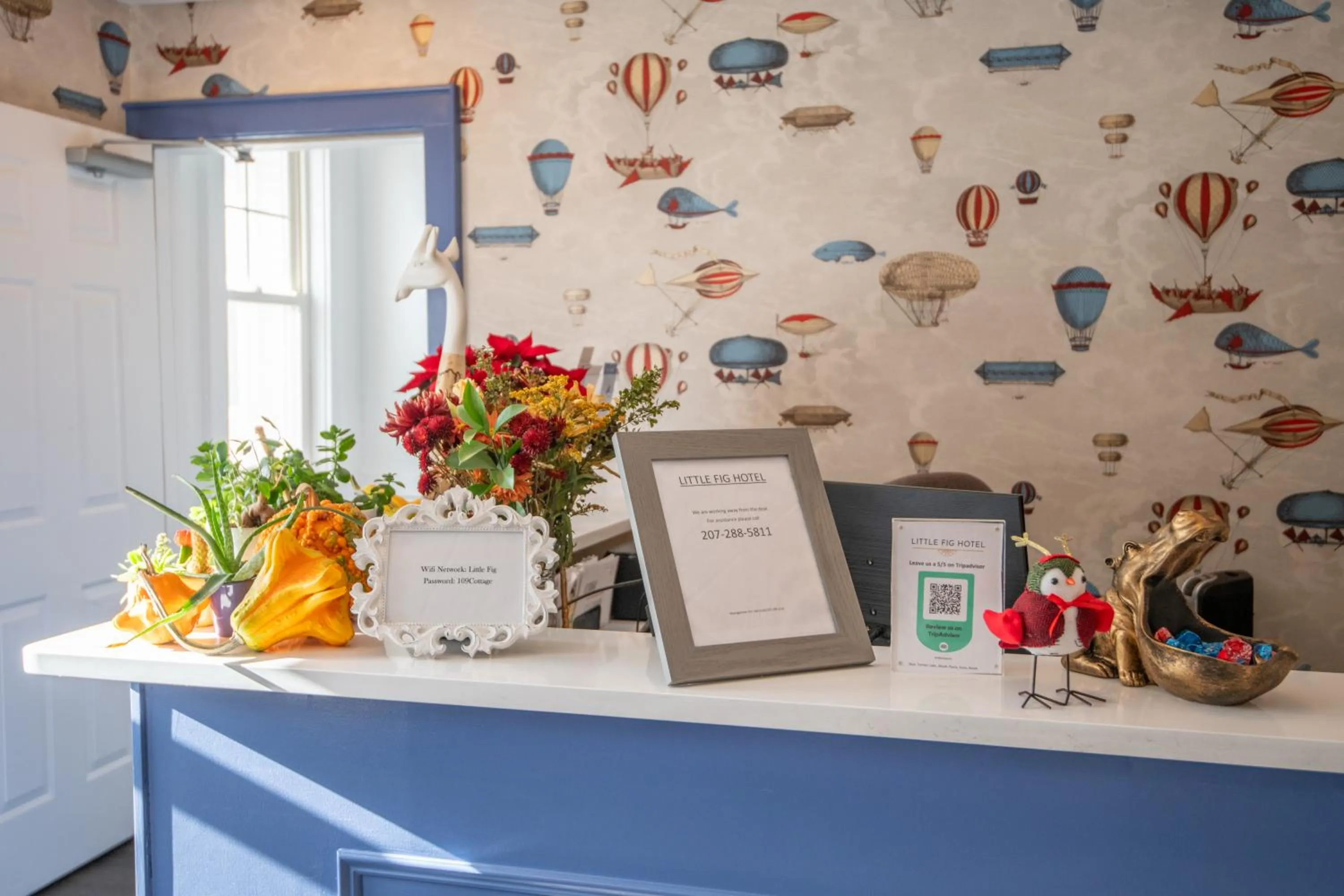 Lobby or reception in Little Fig Hotel