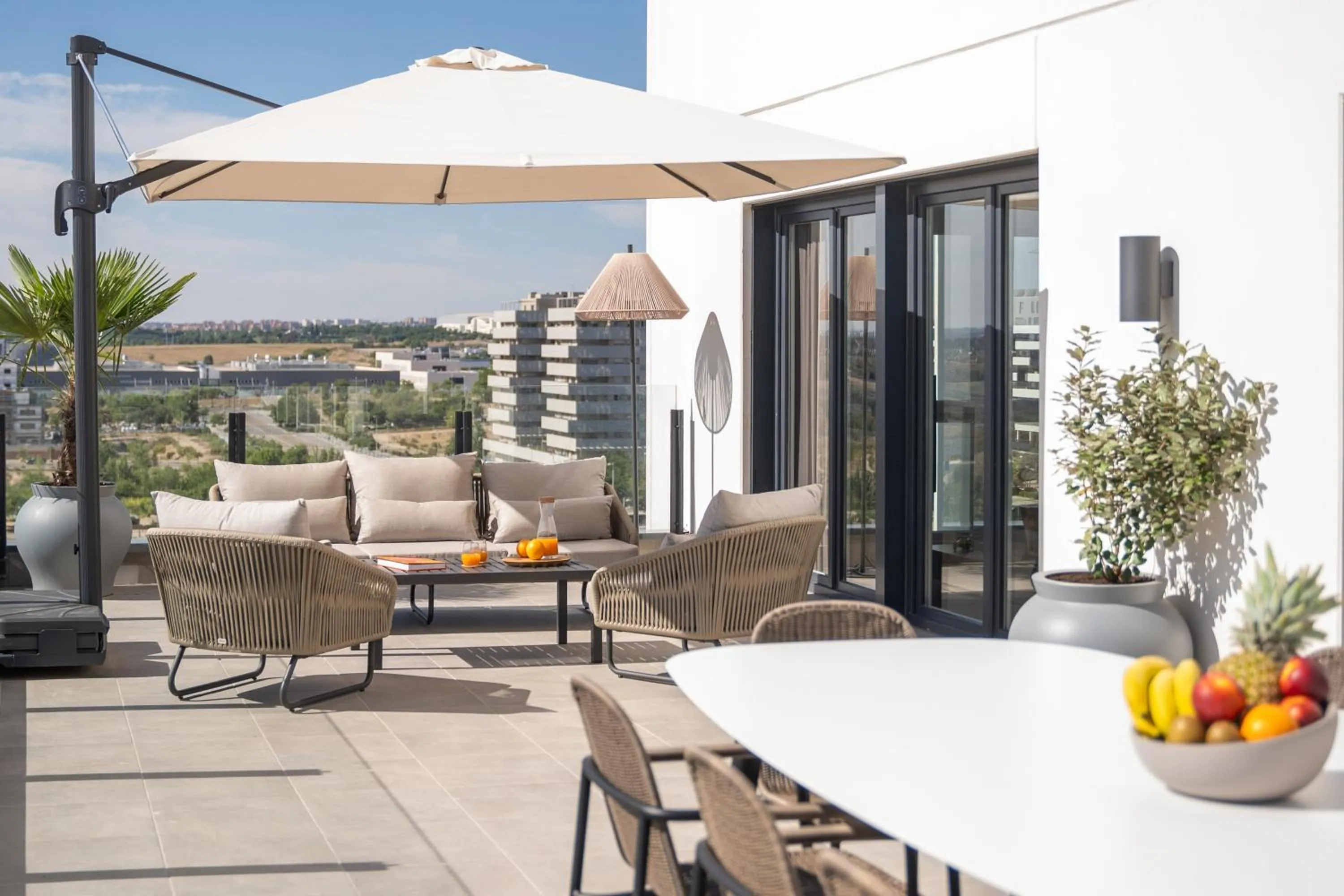 Balcony/Terrace in INNSiDE by Meliá Madrid Valdebebas