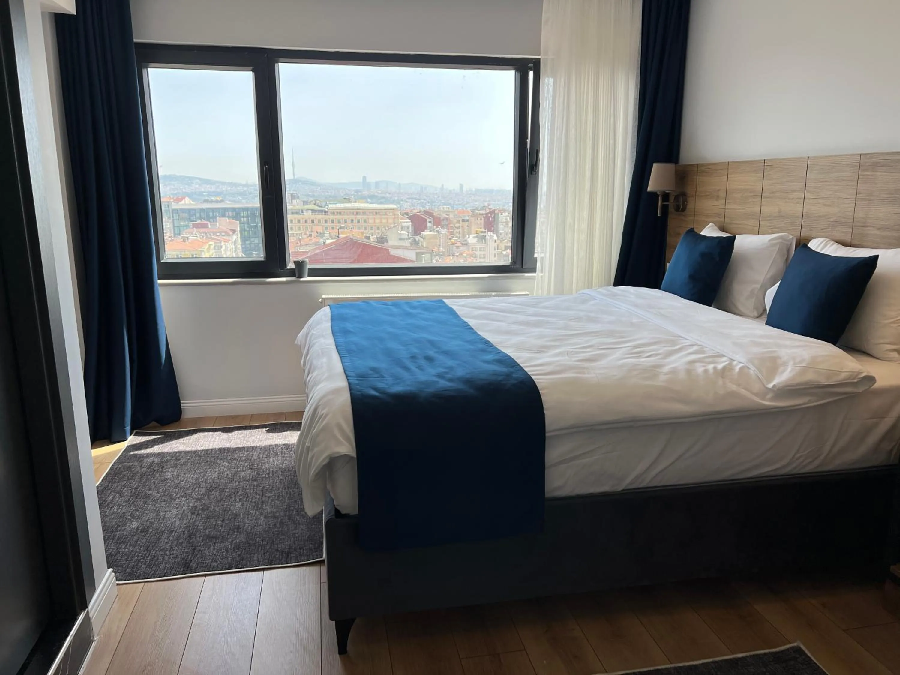 Bed in The Blue Suites