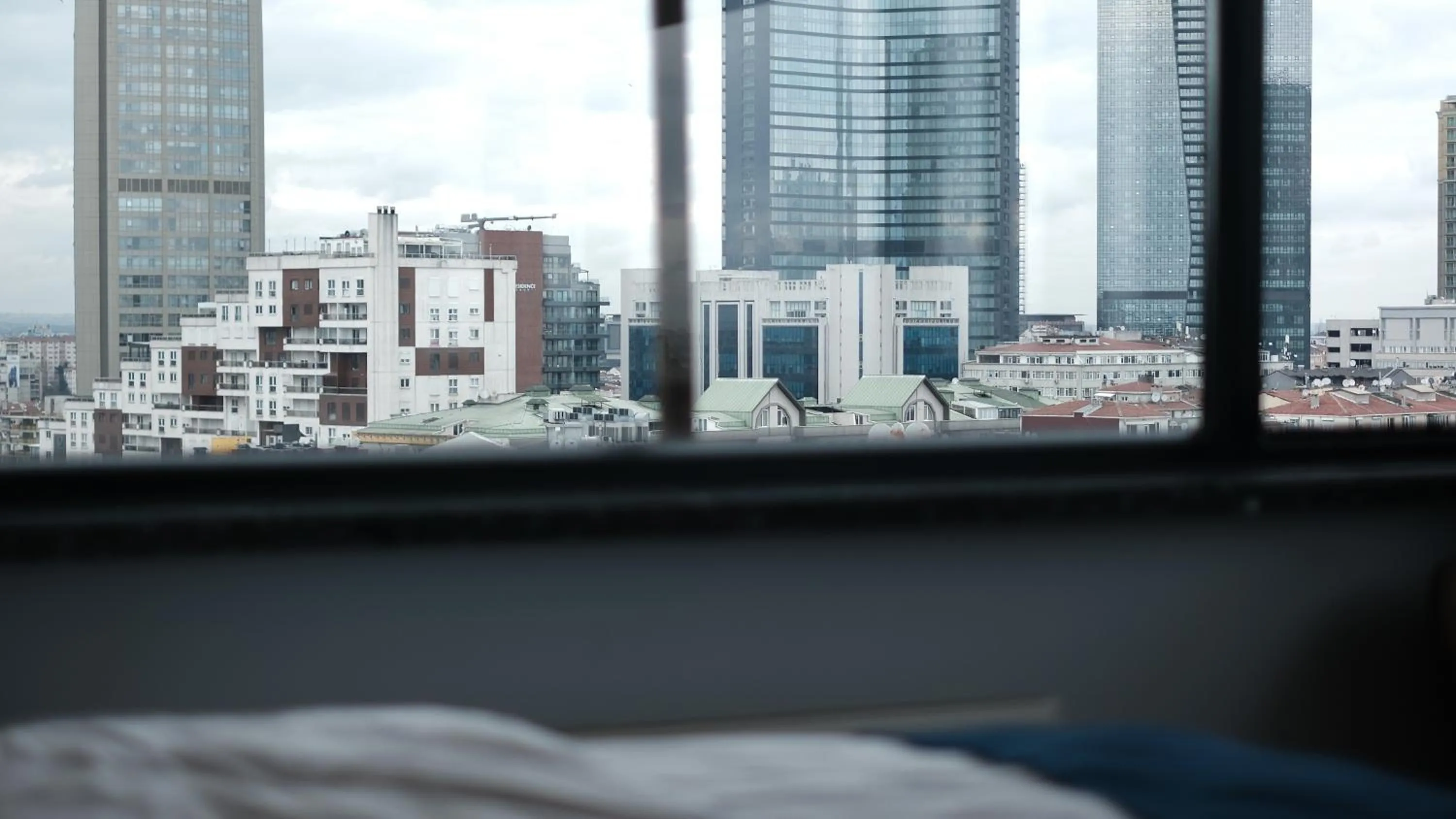 View (from property/room), Bed in The Blue Suites