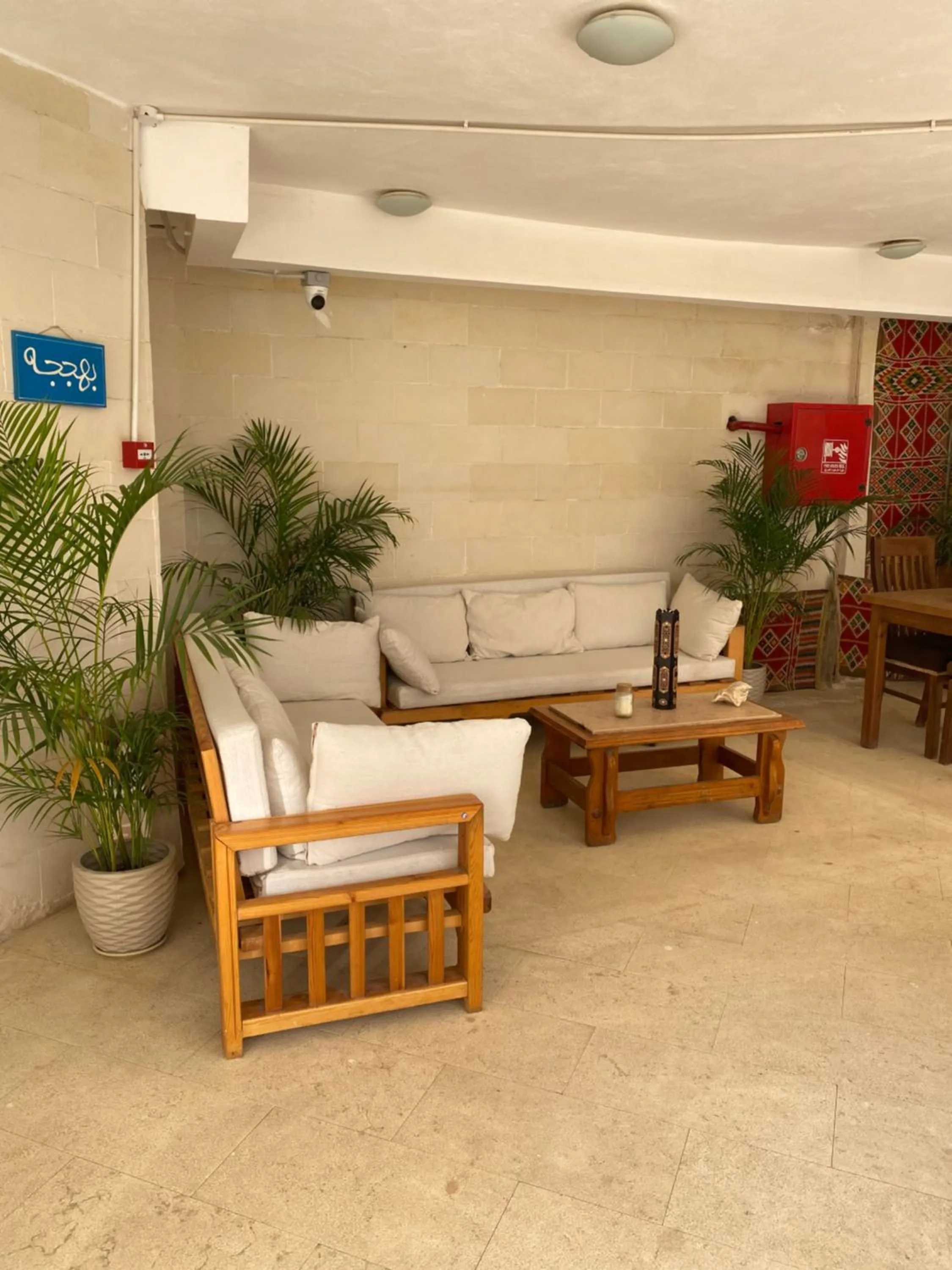 Swimming pool in Blue Vision Diving Hotel