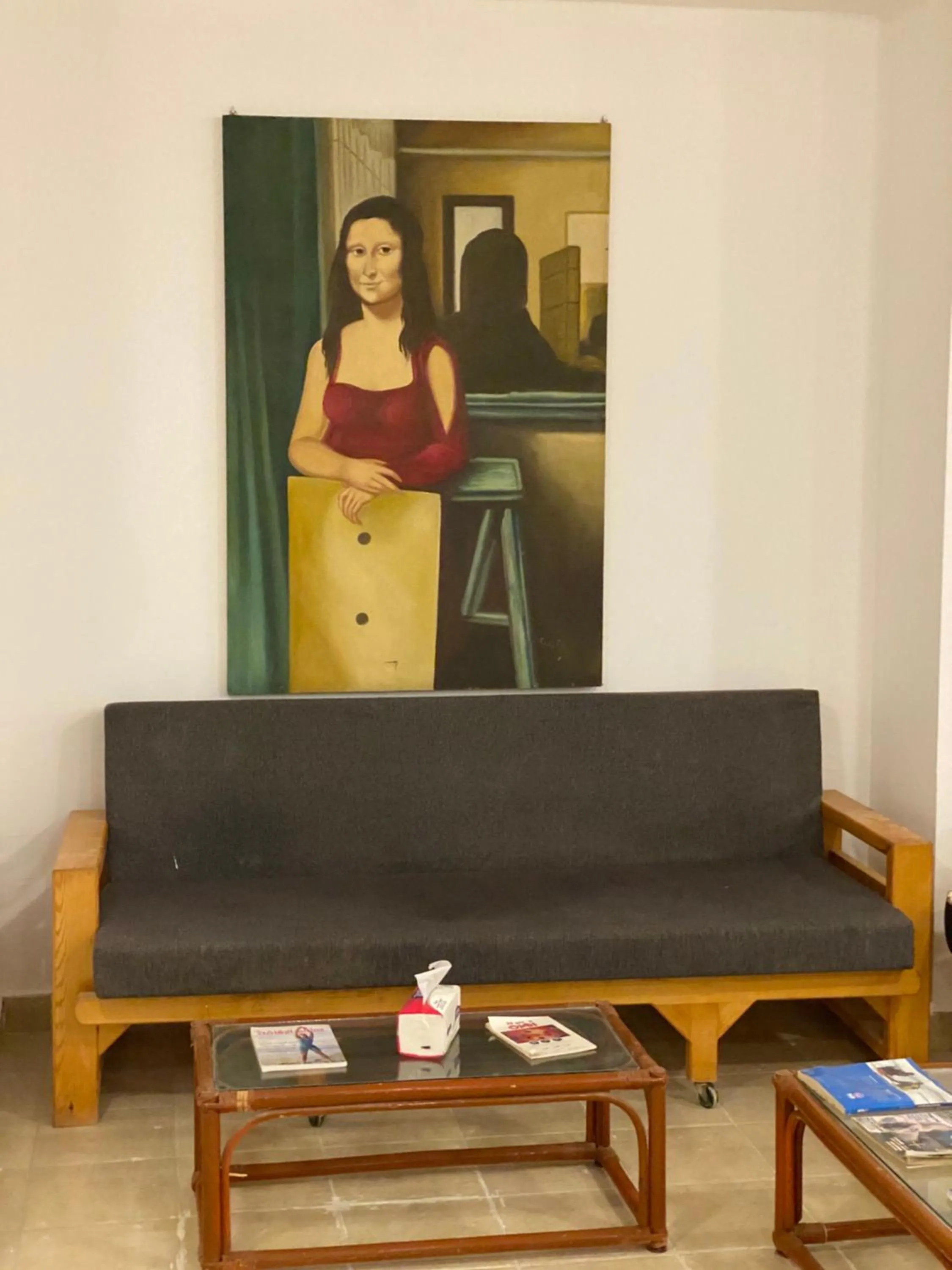 Seating area in Blue Vision Diving Hotel