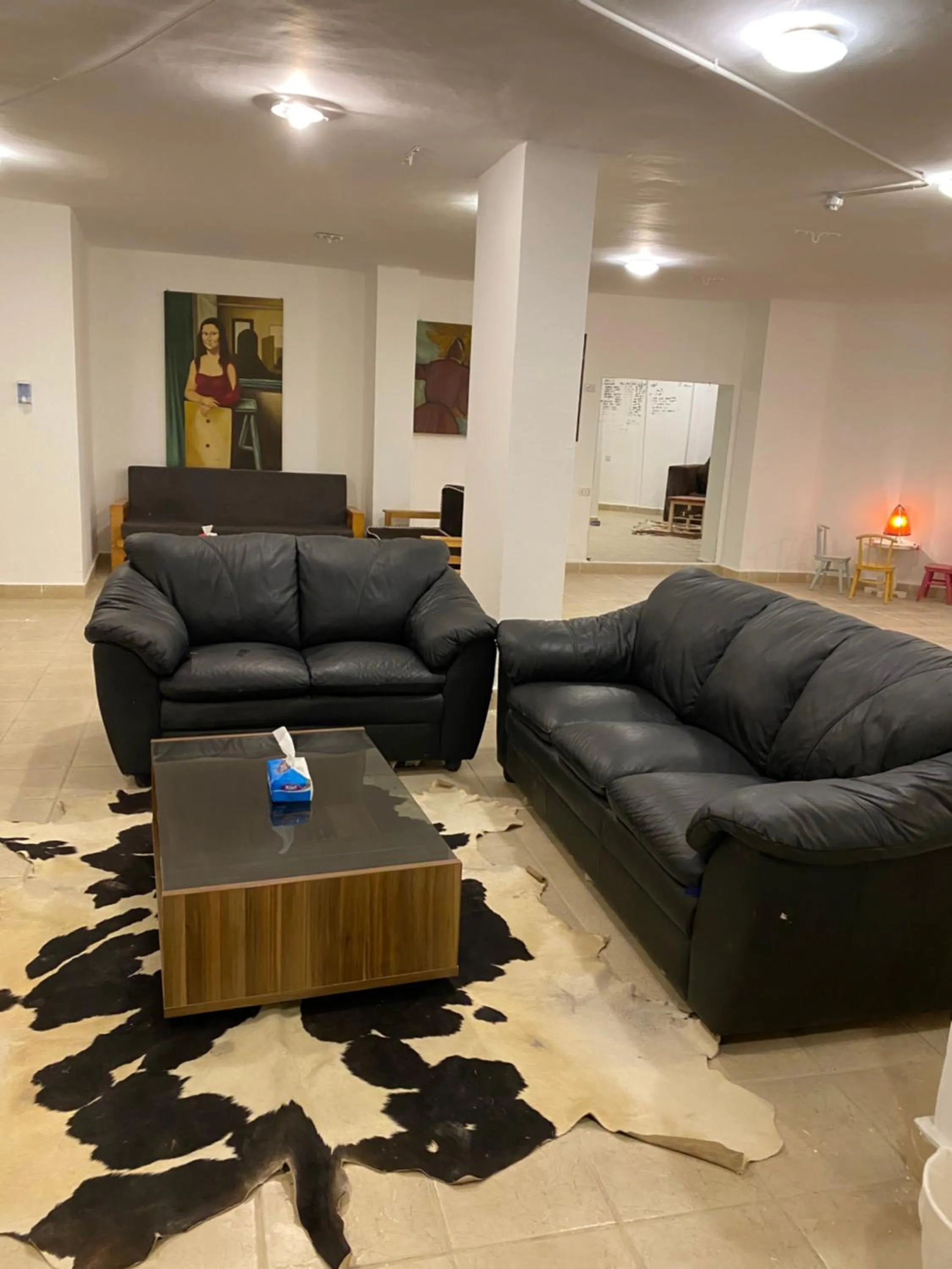 Seating area in Blue Vision Diving Hotel