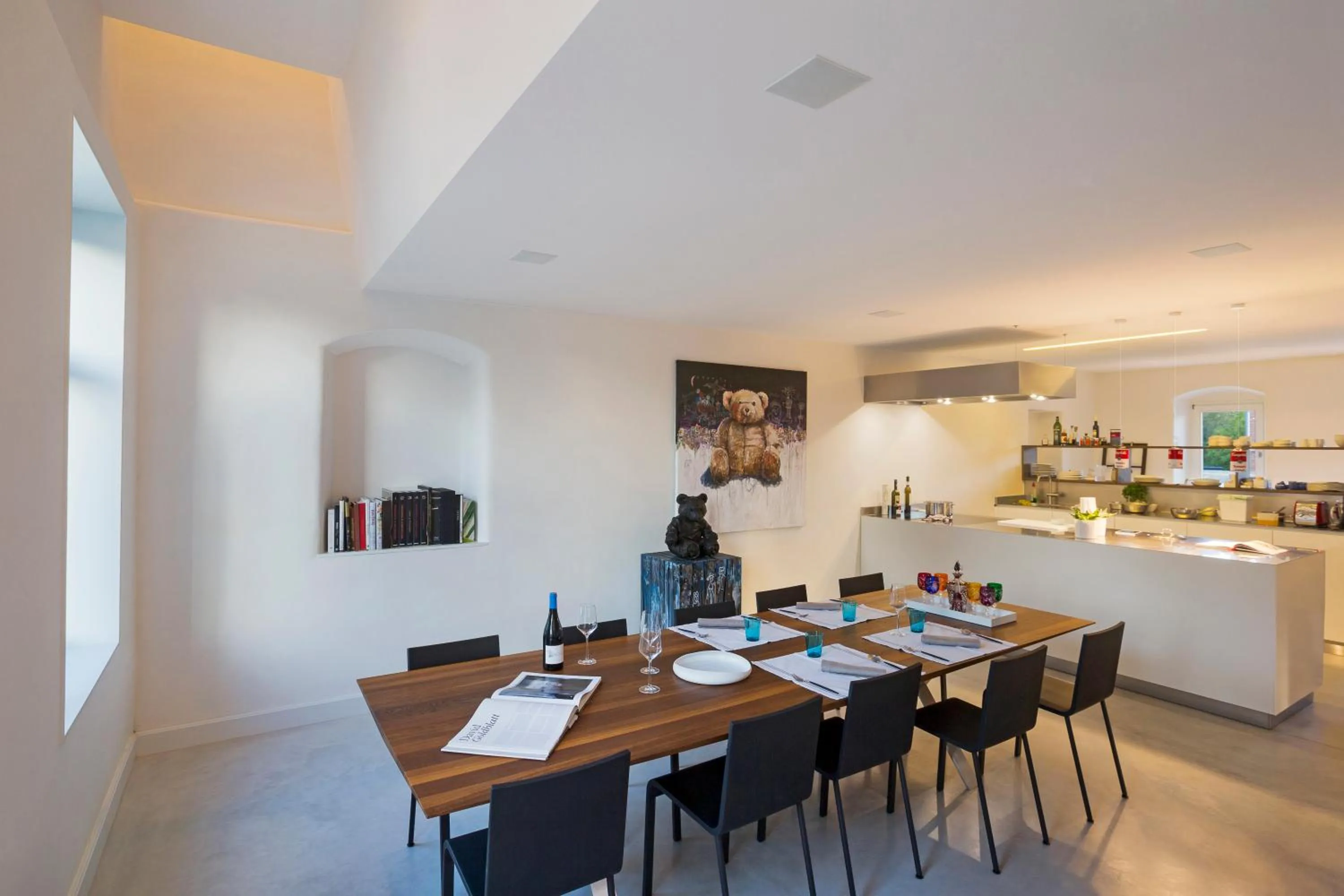 Communal kitchen in B&B Opus35