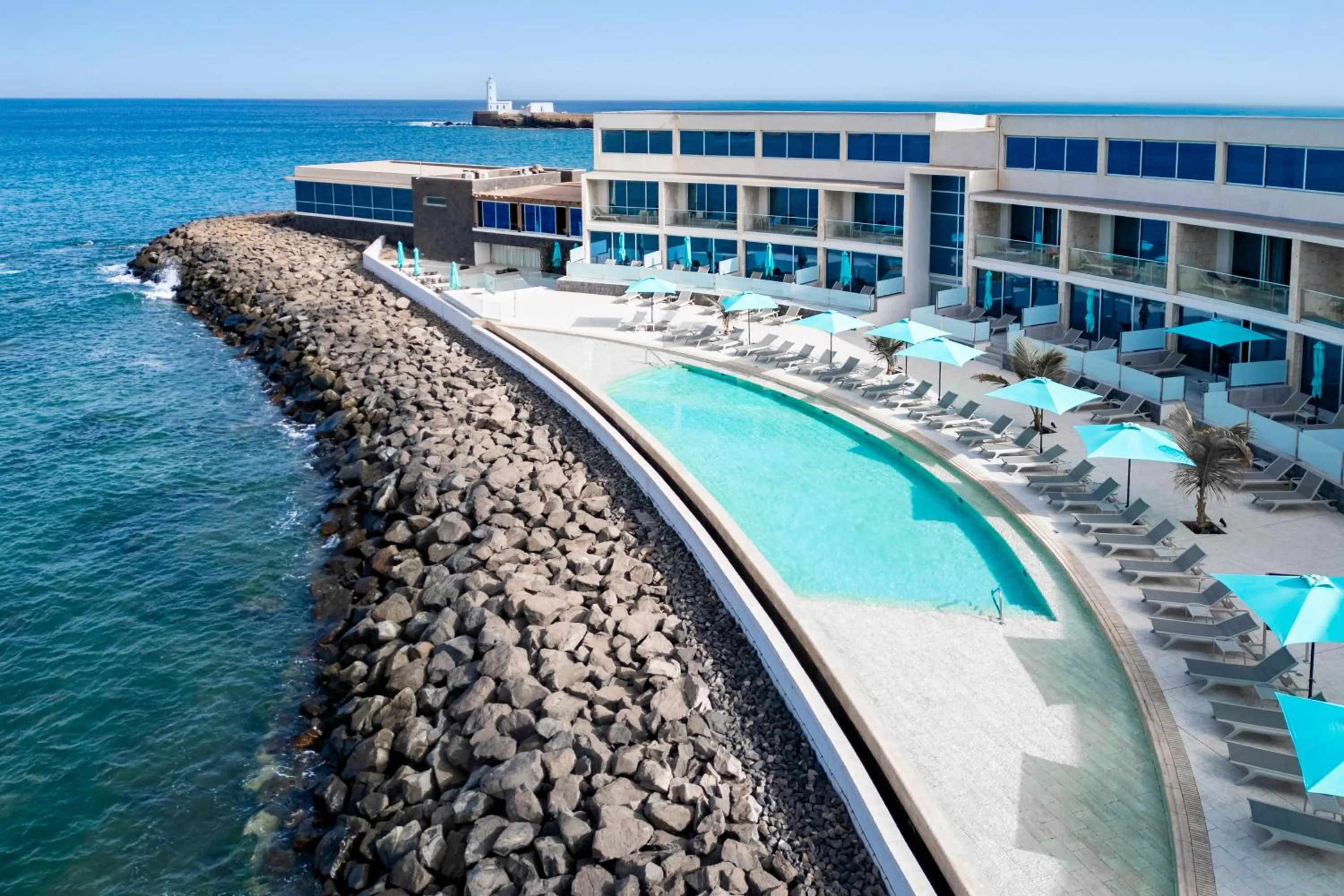 Swimming pool in Barceló Praia Cape Verde