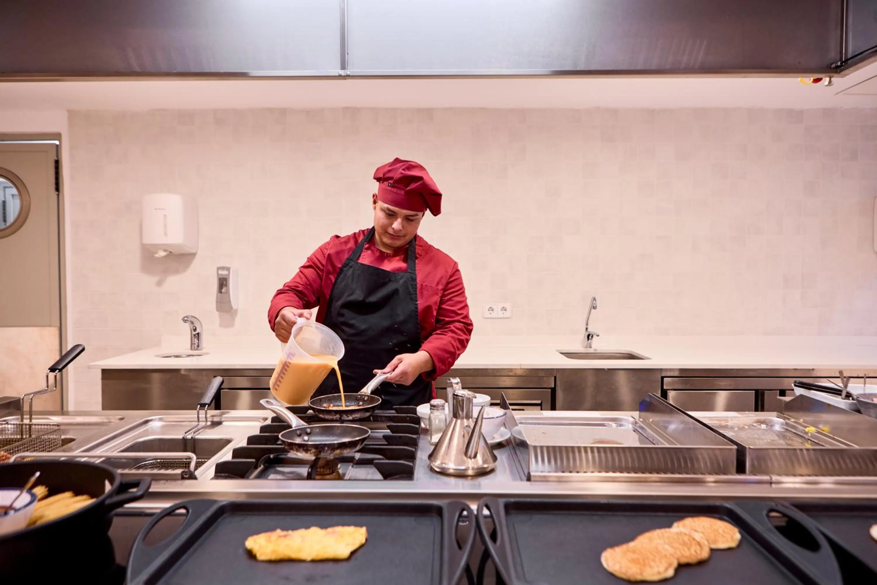 Kitchen or kitchenette in AHOI! Urban Beach
