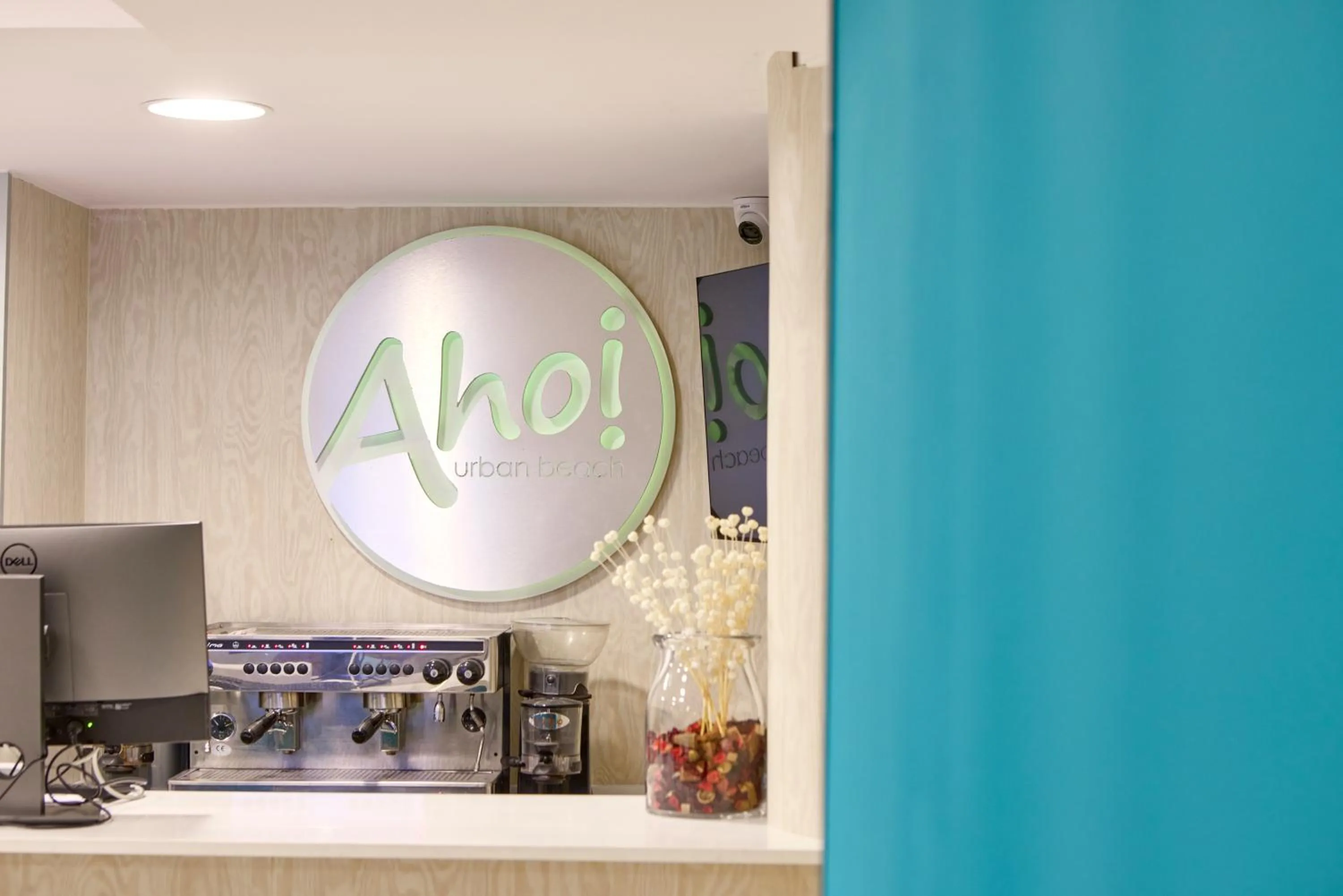 Lounge or bar in AHOI! Urban Beach