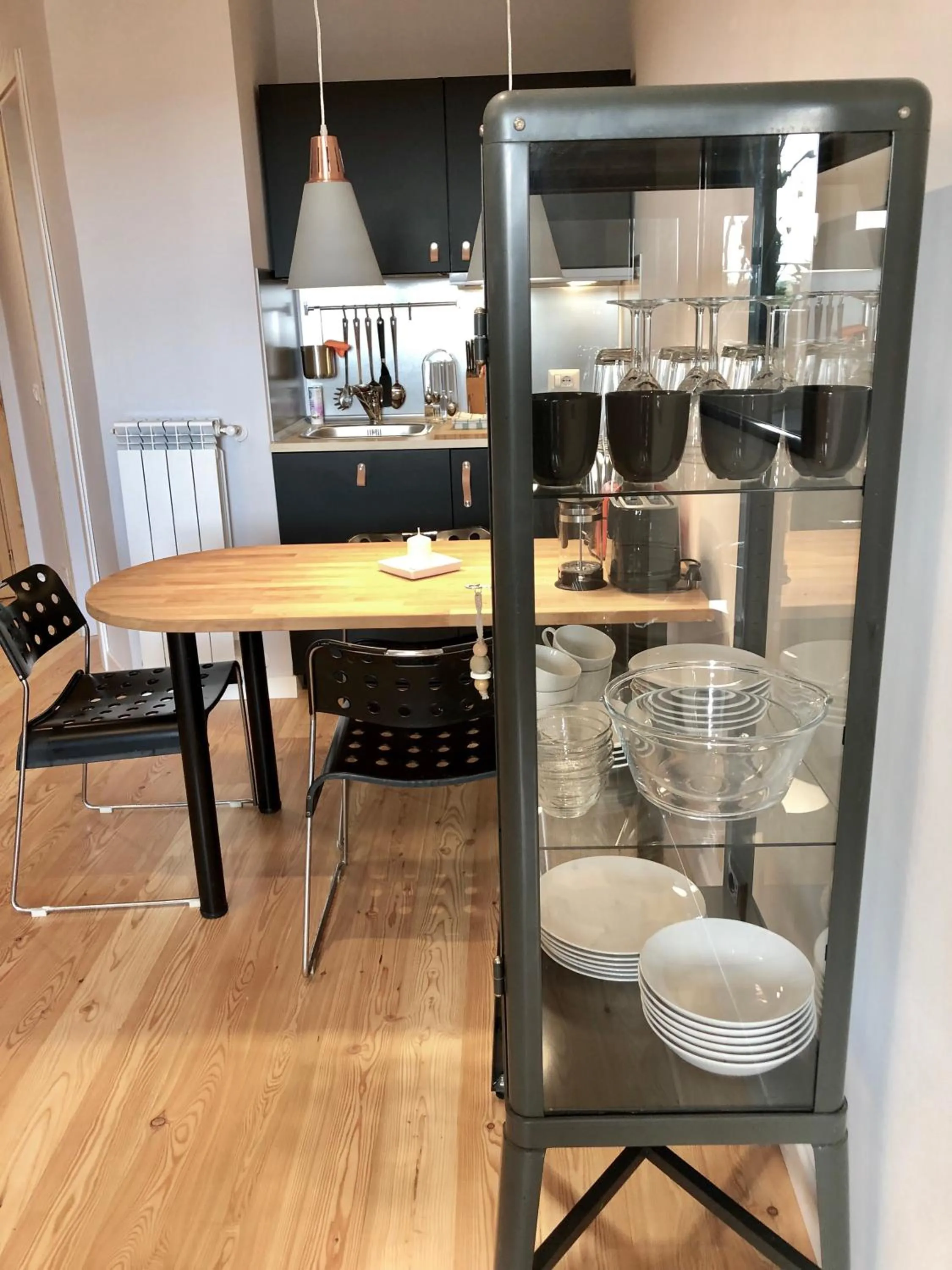 Dining area in Holiday home Sellanraa