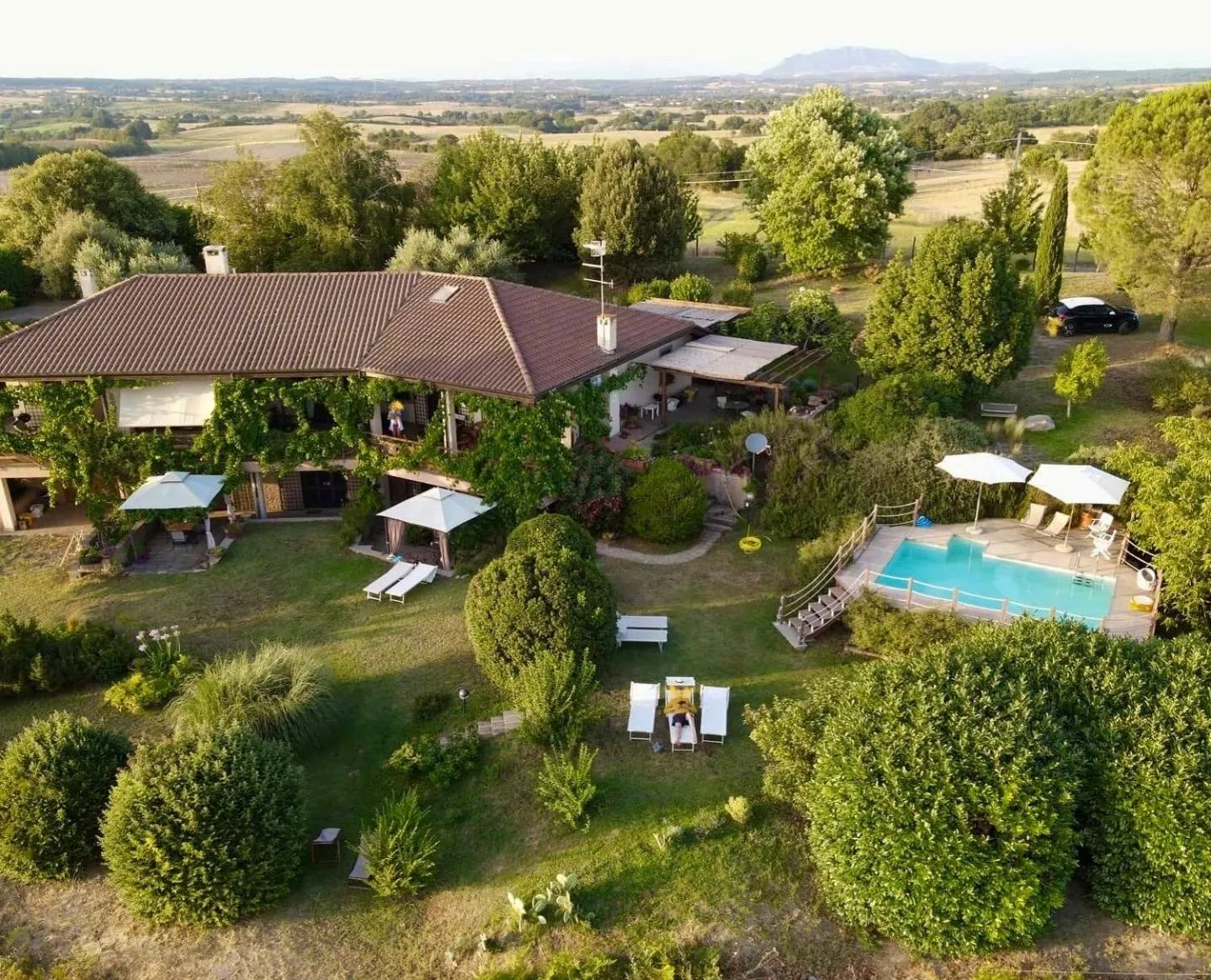 Bird's eye view in Holiday home Sellanraa