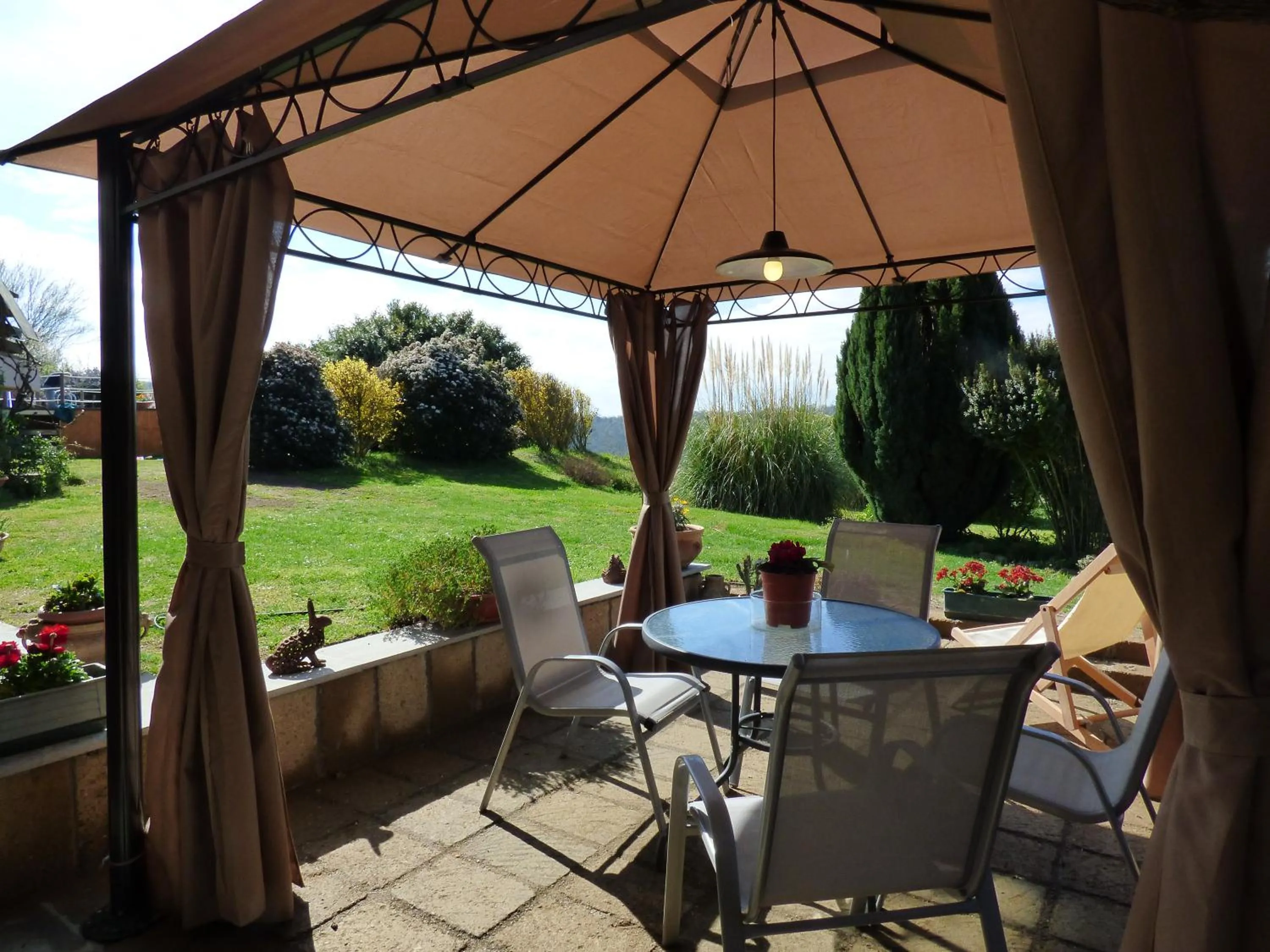 Patio in Holiday home Sellanraa