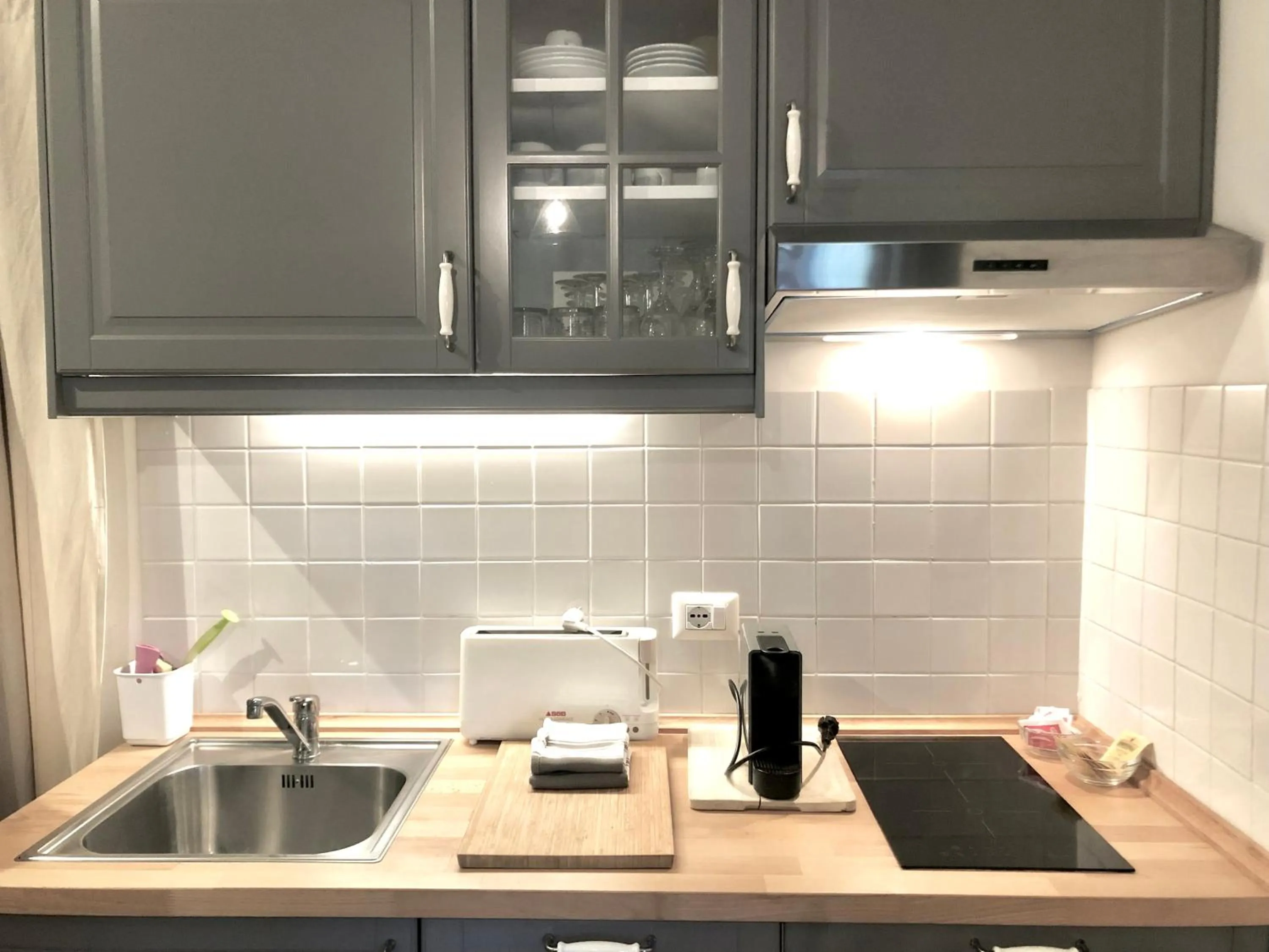 Kitchen or kitchenette in Holiday home Sellanraa