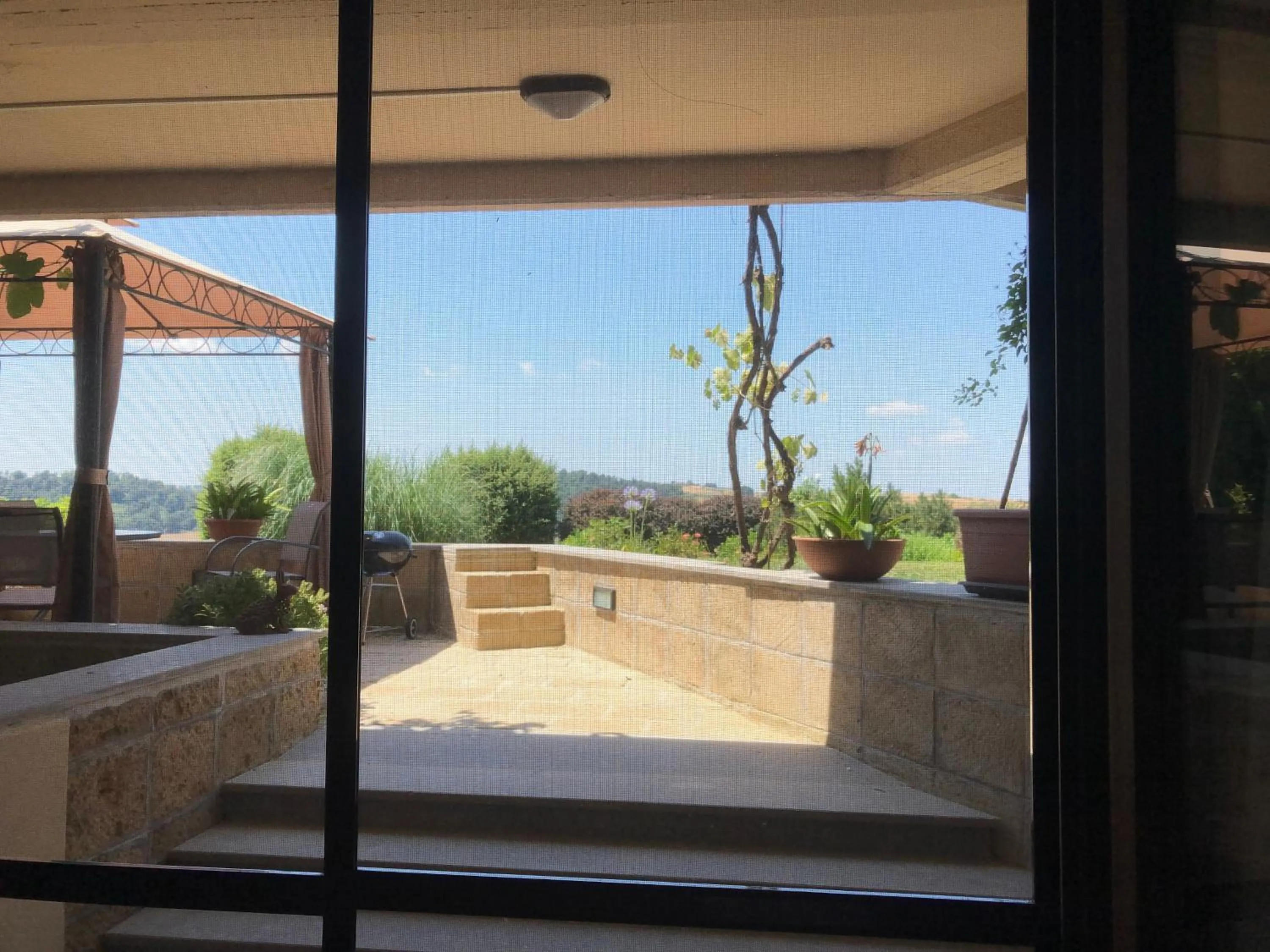 Balcony/Terrace in Holiday home Sellanraa